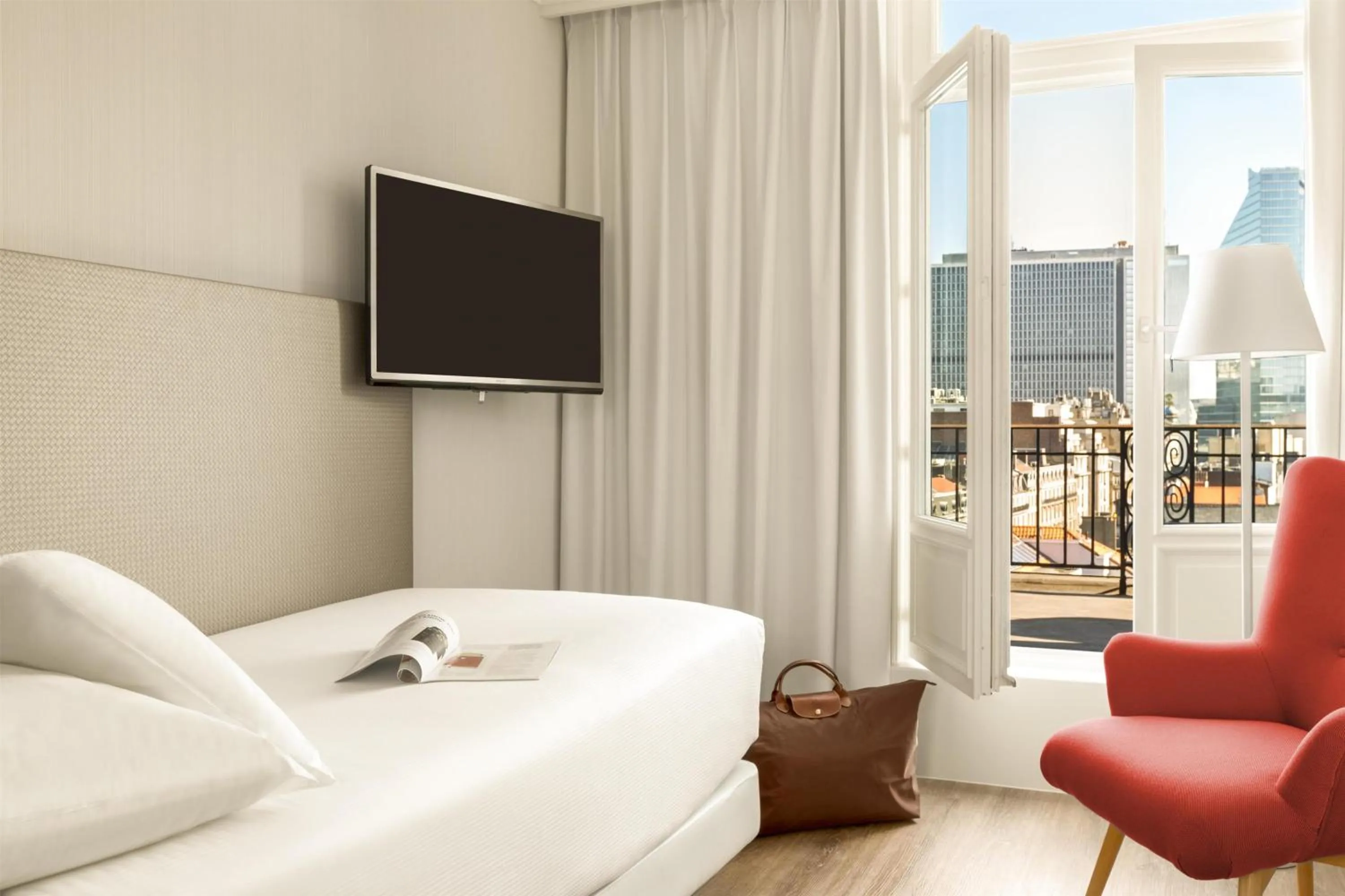 Bedroom, Bed in NH Collection Brussels Centre