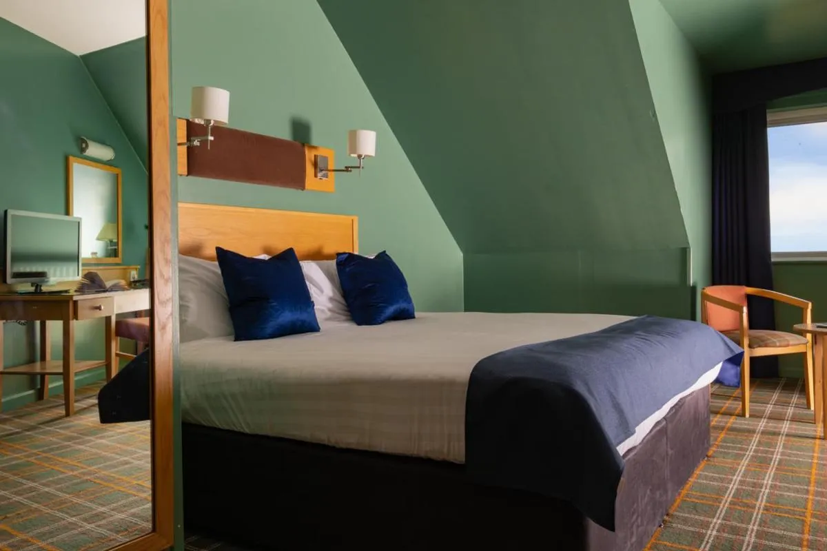 Bed in Portrush Atlantic Hotel