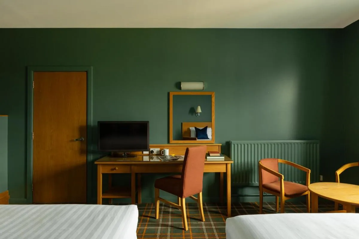 Bed in Portrush Atlantic Hotel