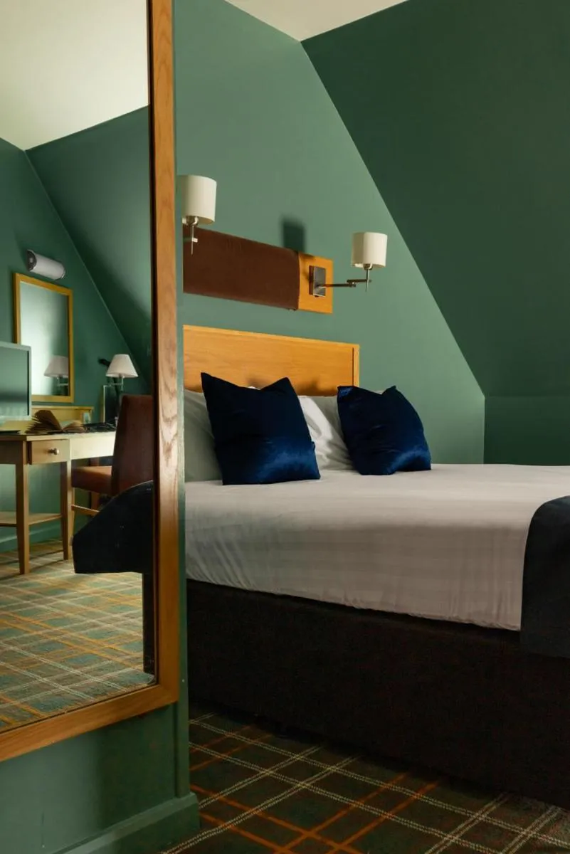 Bed in Portrush Atlantic Hotel