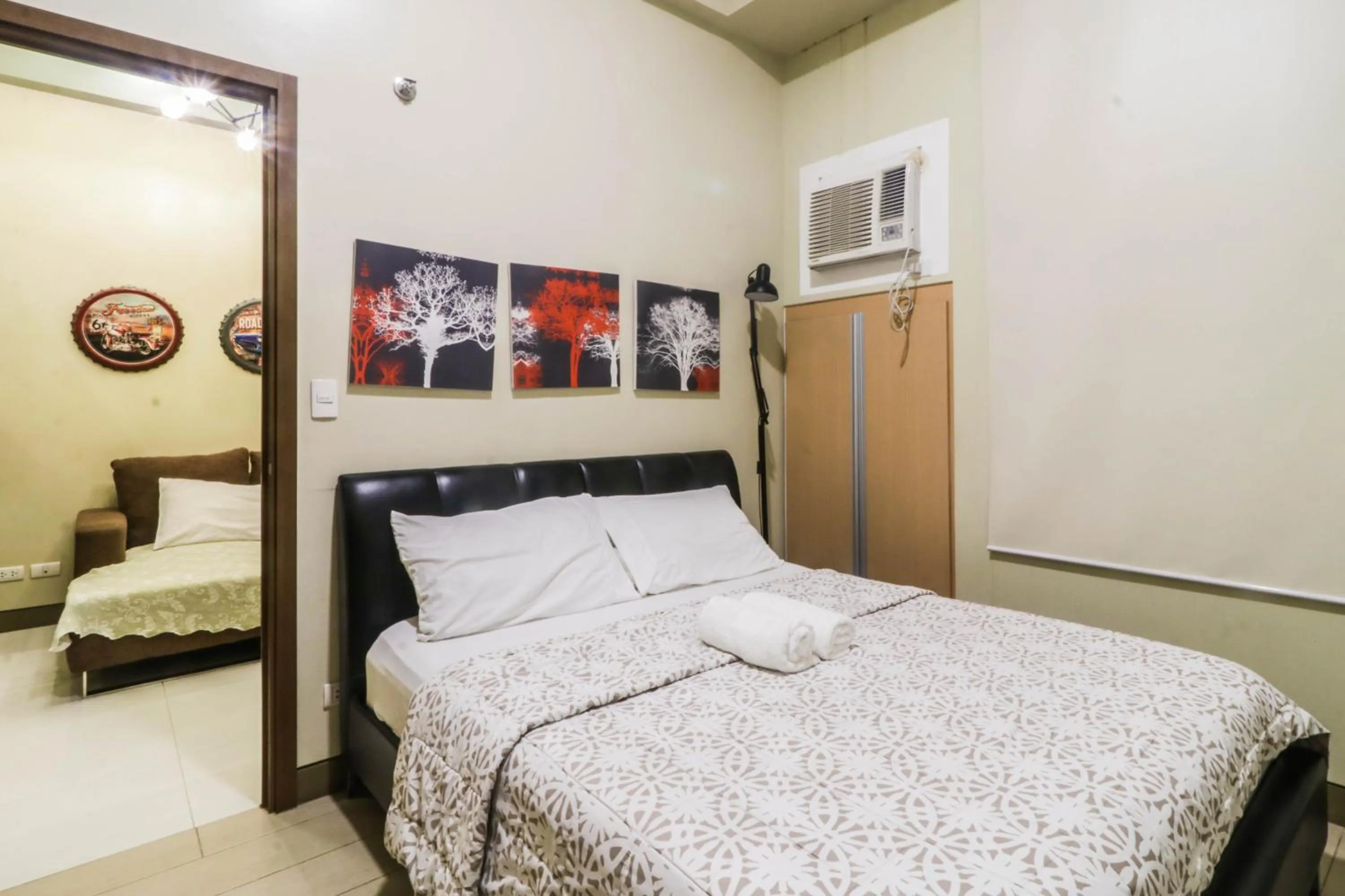 Bedroom, Bed in PRS at One Palm Tree Villa near T3 Airport