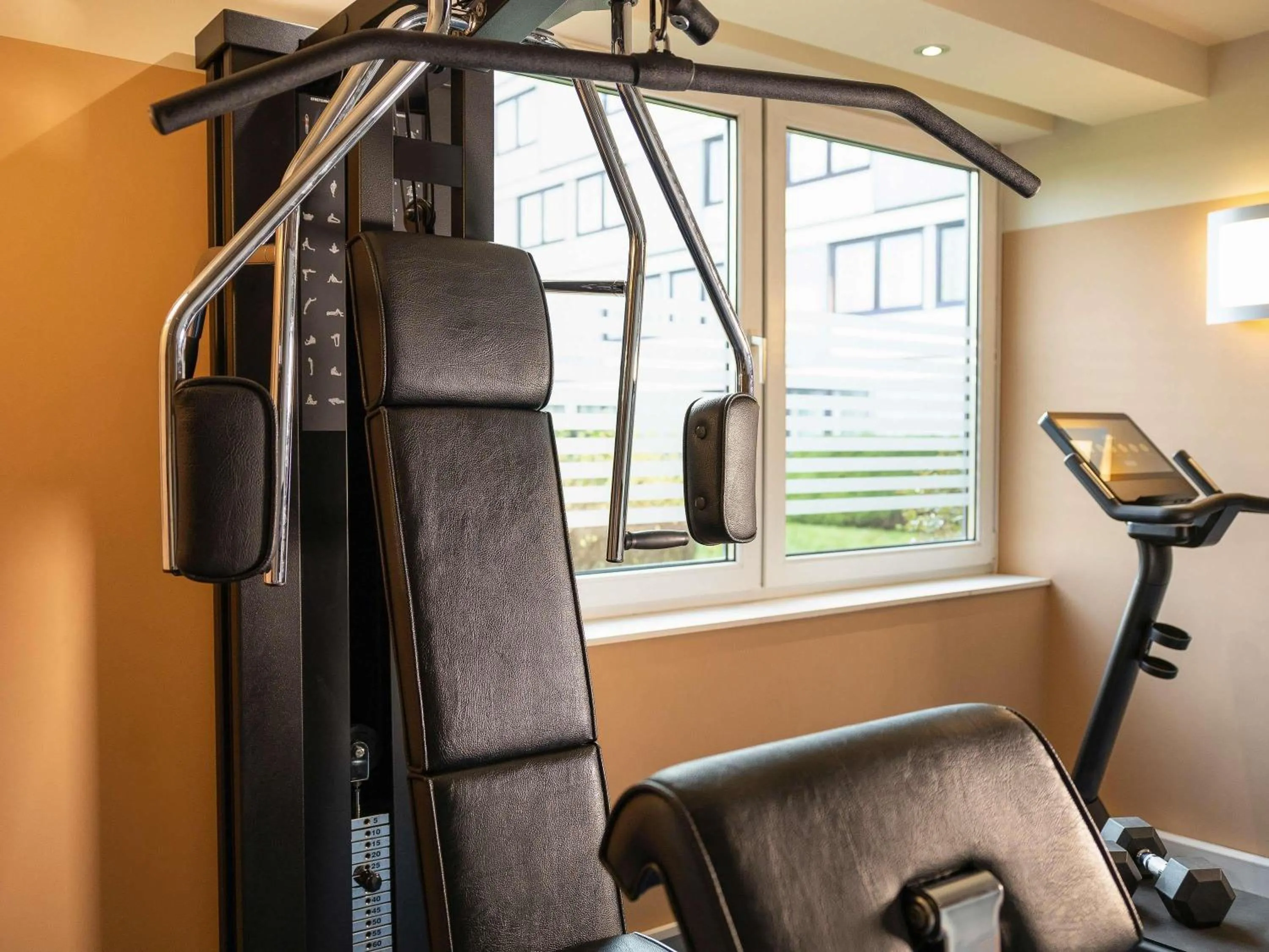 Fitness centre/facilities in Novotel Brussels Airport