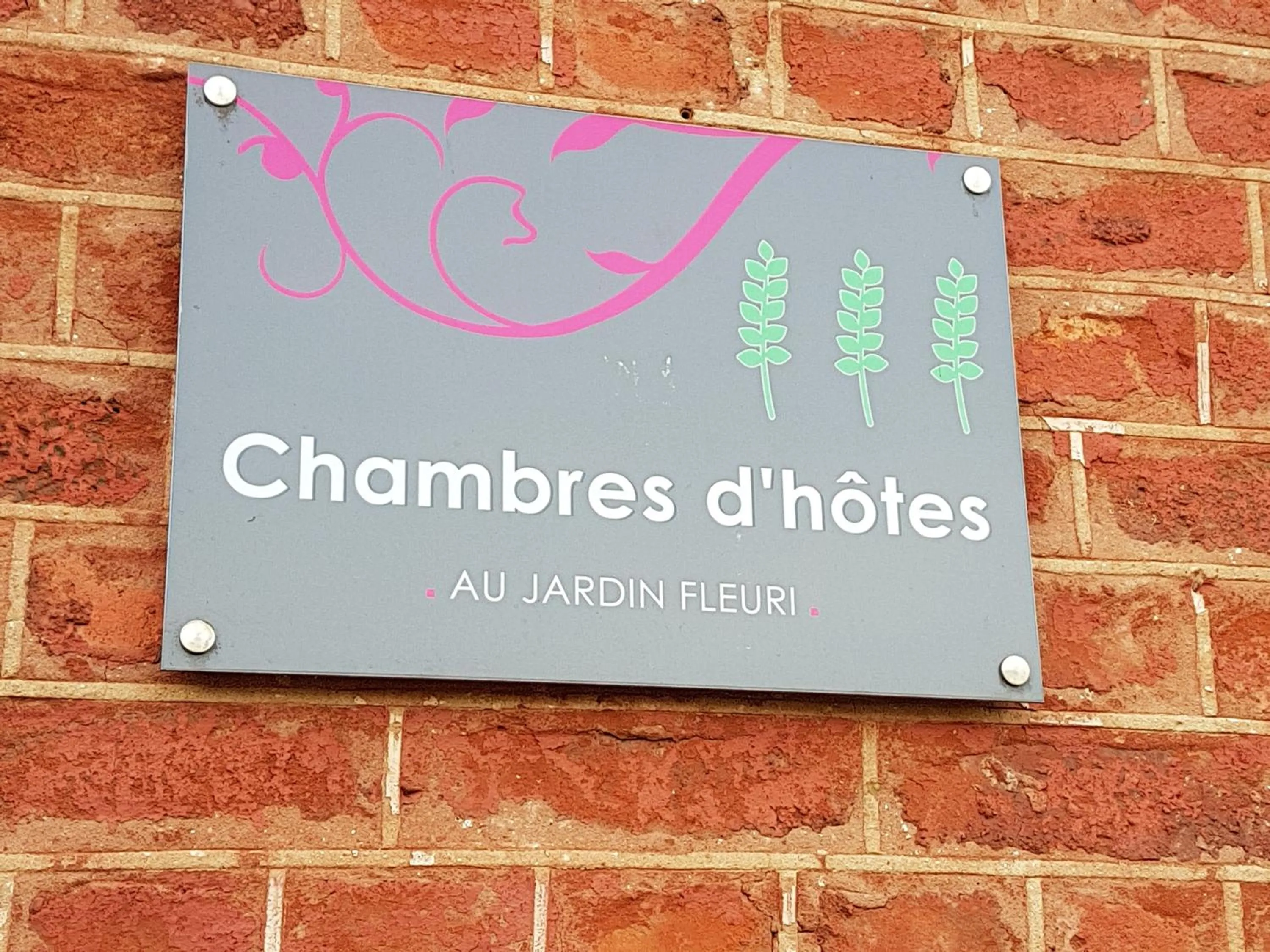 Property logo or sign in B&B Au Jardin Fleuri
