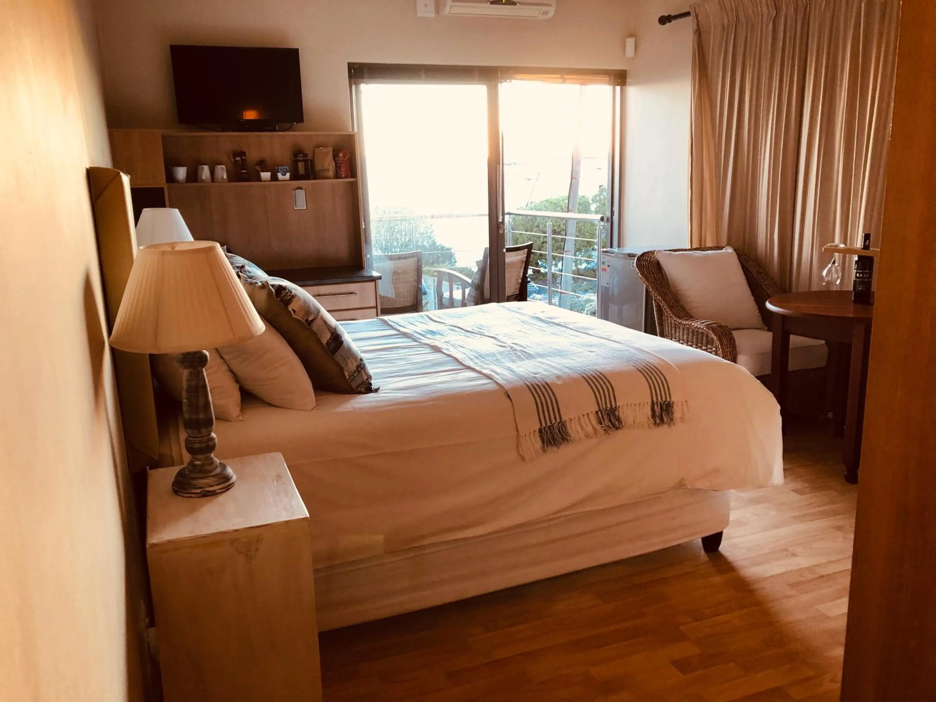 Bed in Marine 5 Boutique Hotel