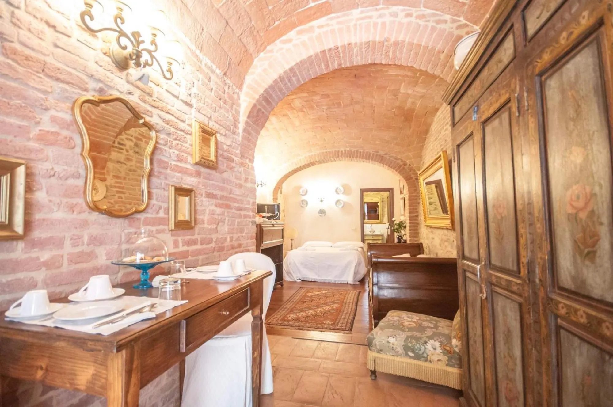 Living room in B&B Antica Gabella