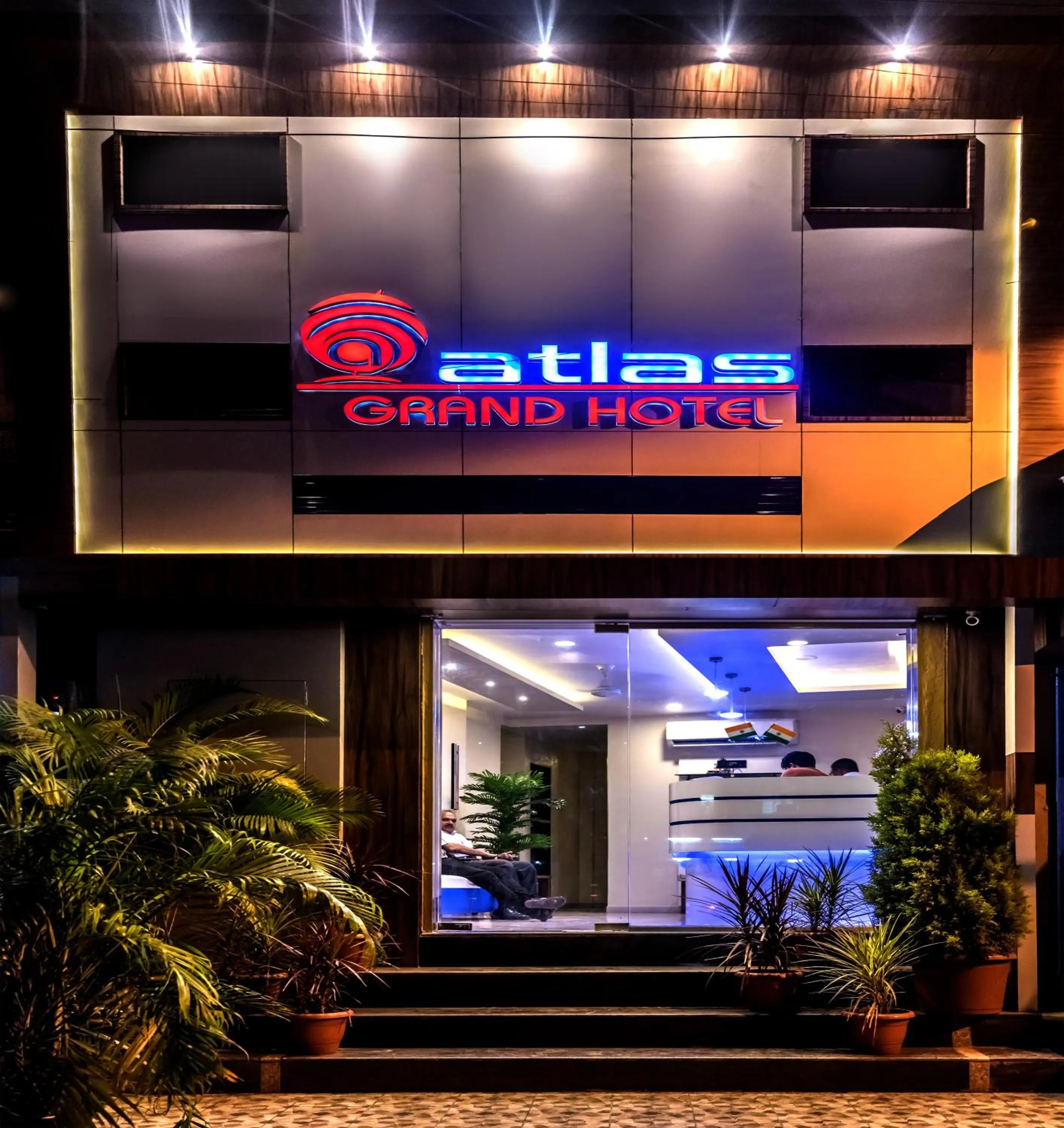 Property logo or sign in Hotel atlas grand andheri midc