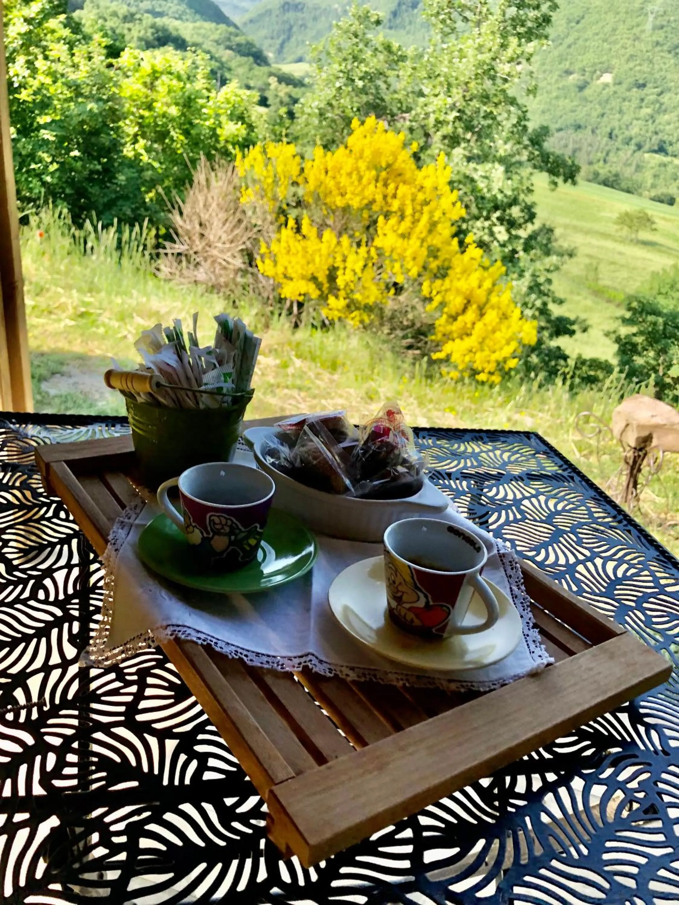 Breakfast in La Locanda nel vento