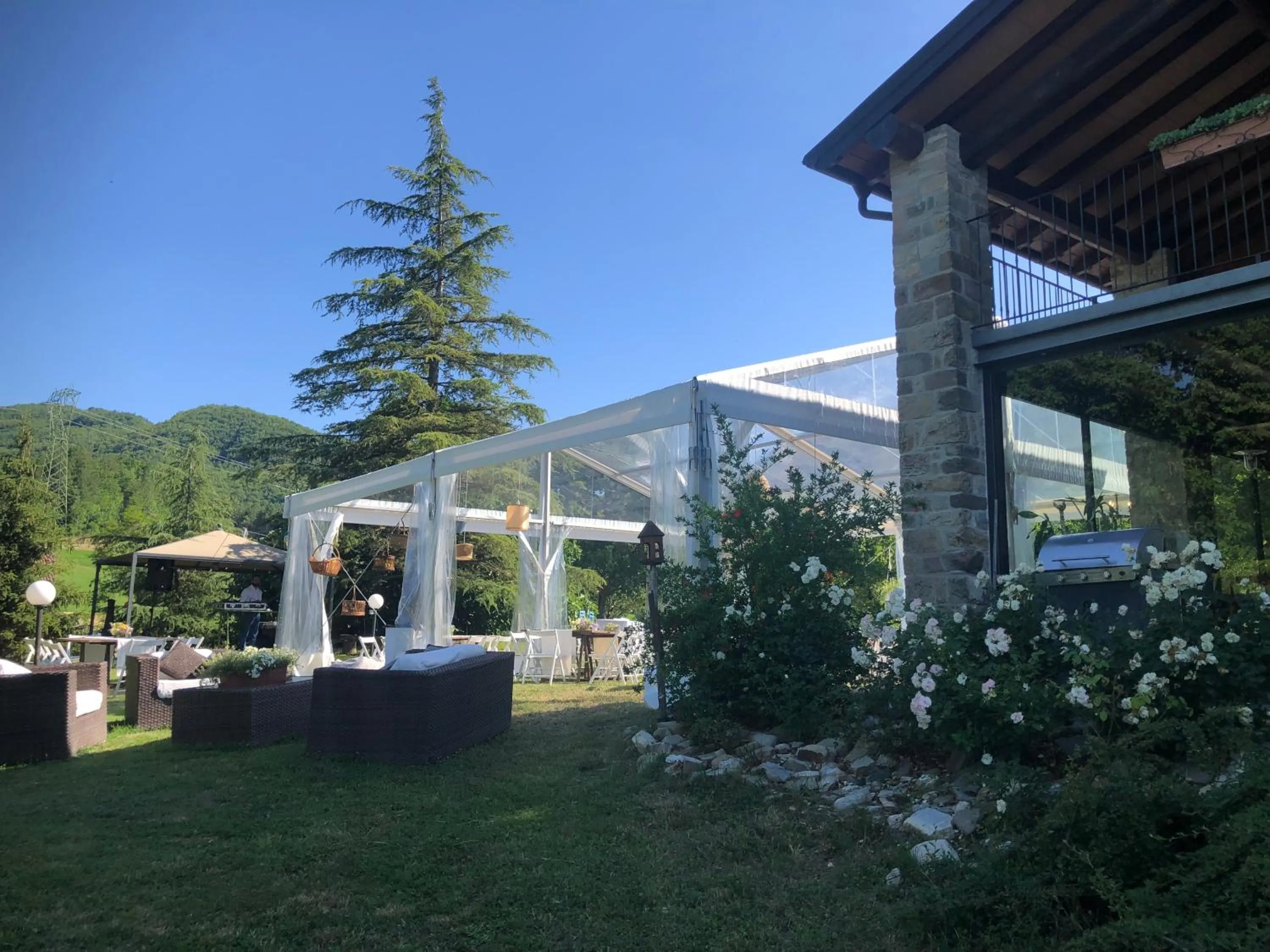 Garden in La Locanda nel vento