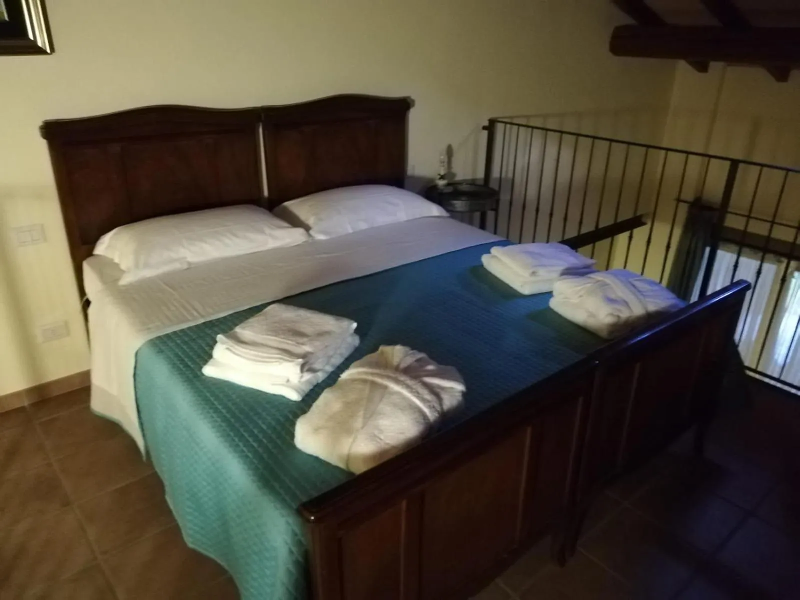 Bed in La Locanda nel vento