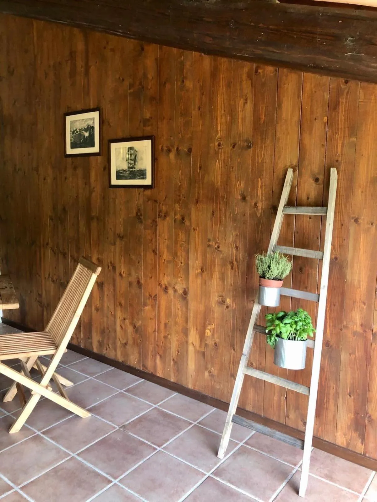 Balcony/Terrace in La Locanda nel vento