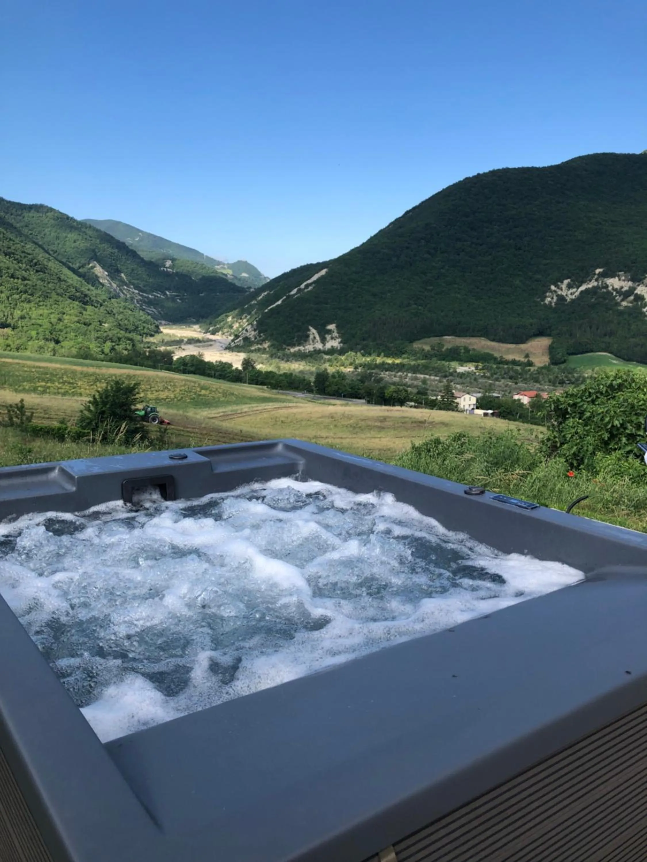 Hot Tub in La Locanda nel vento