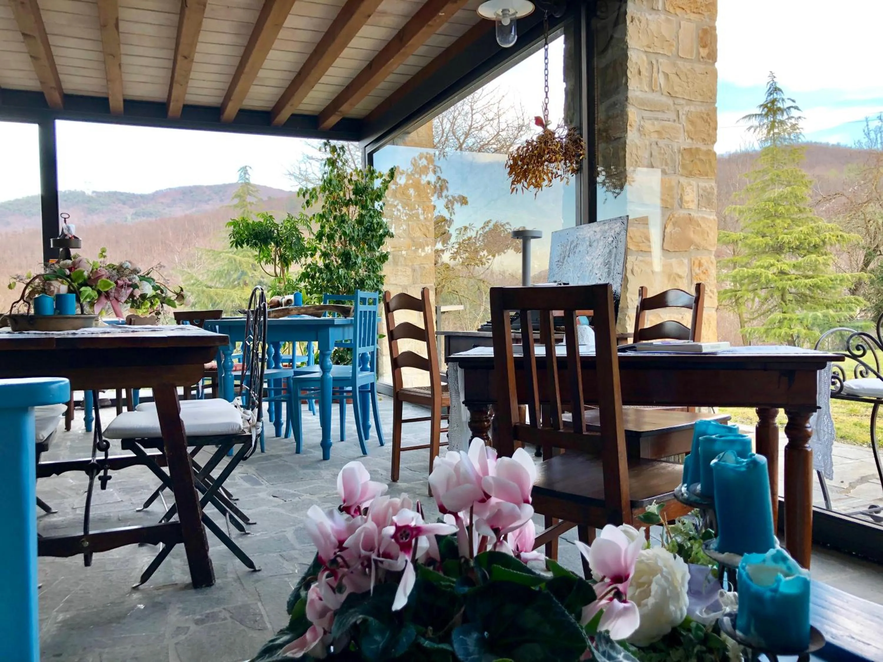 Patio in La Locanda nel vento