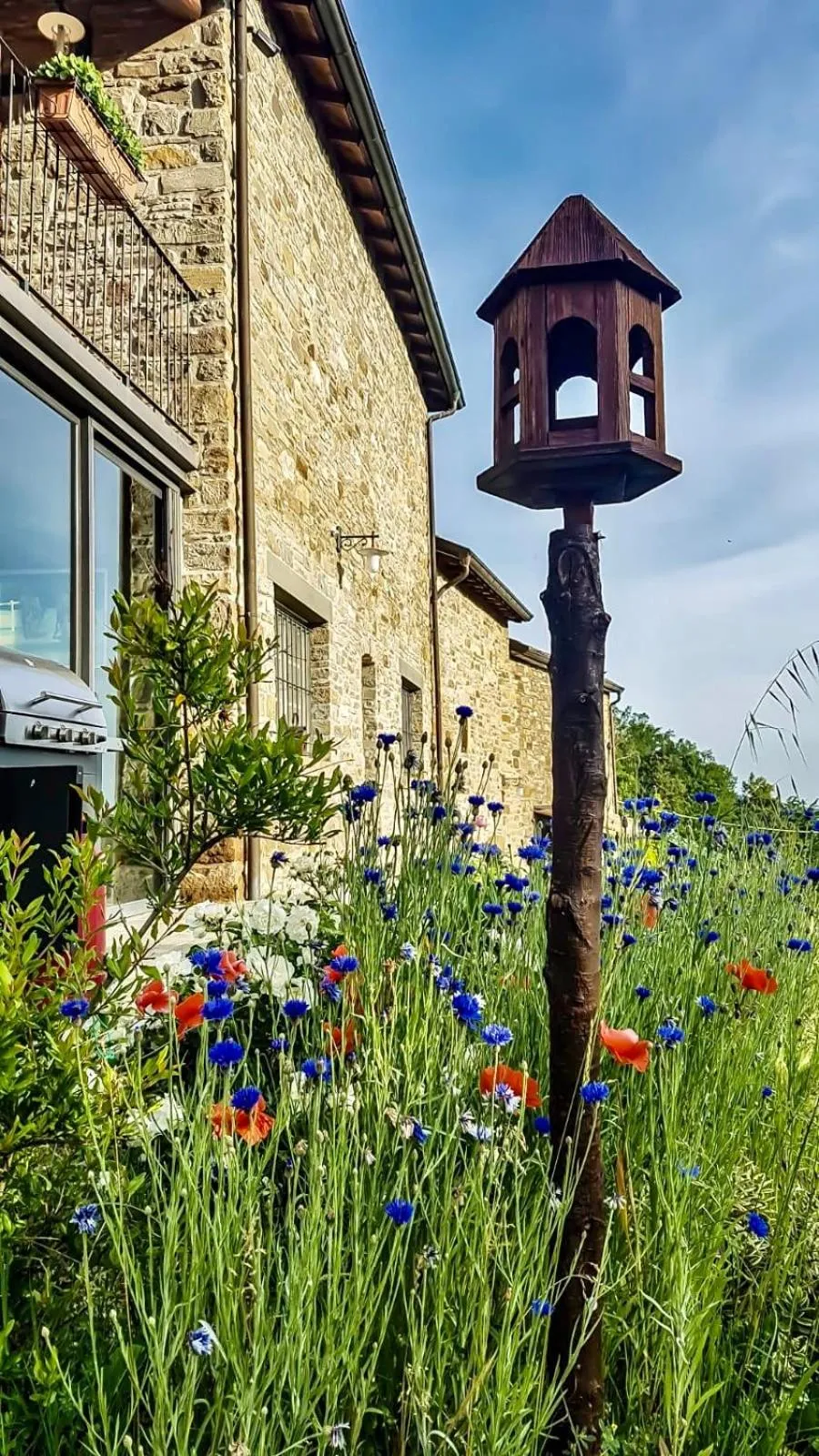 Garden in La Locanda nel vento