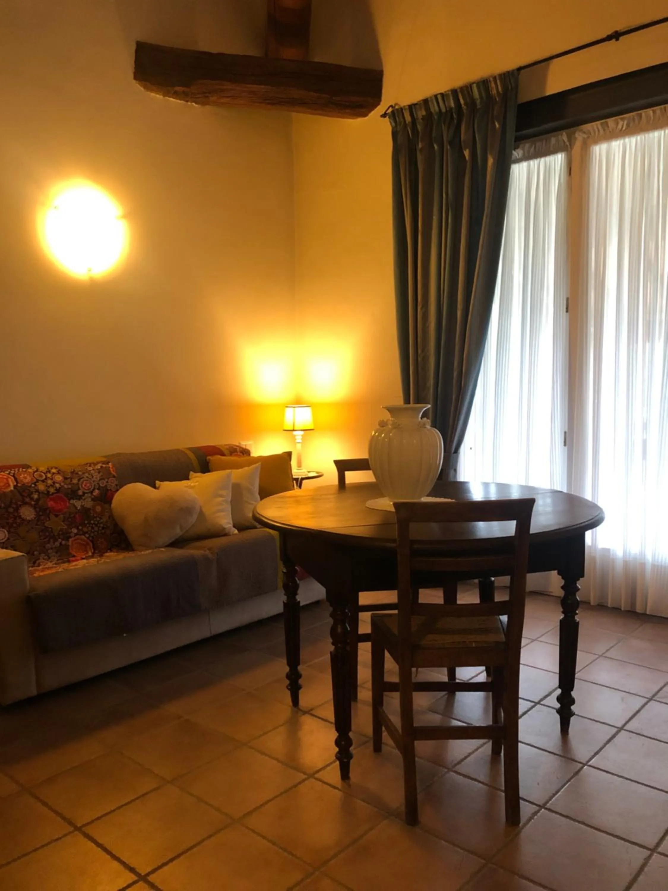 Dining area in La Locanda nel vento