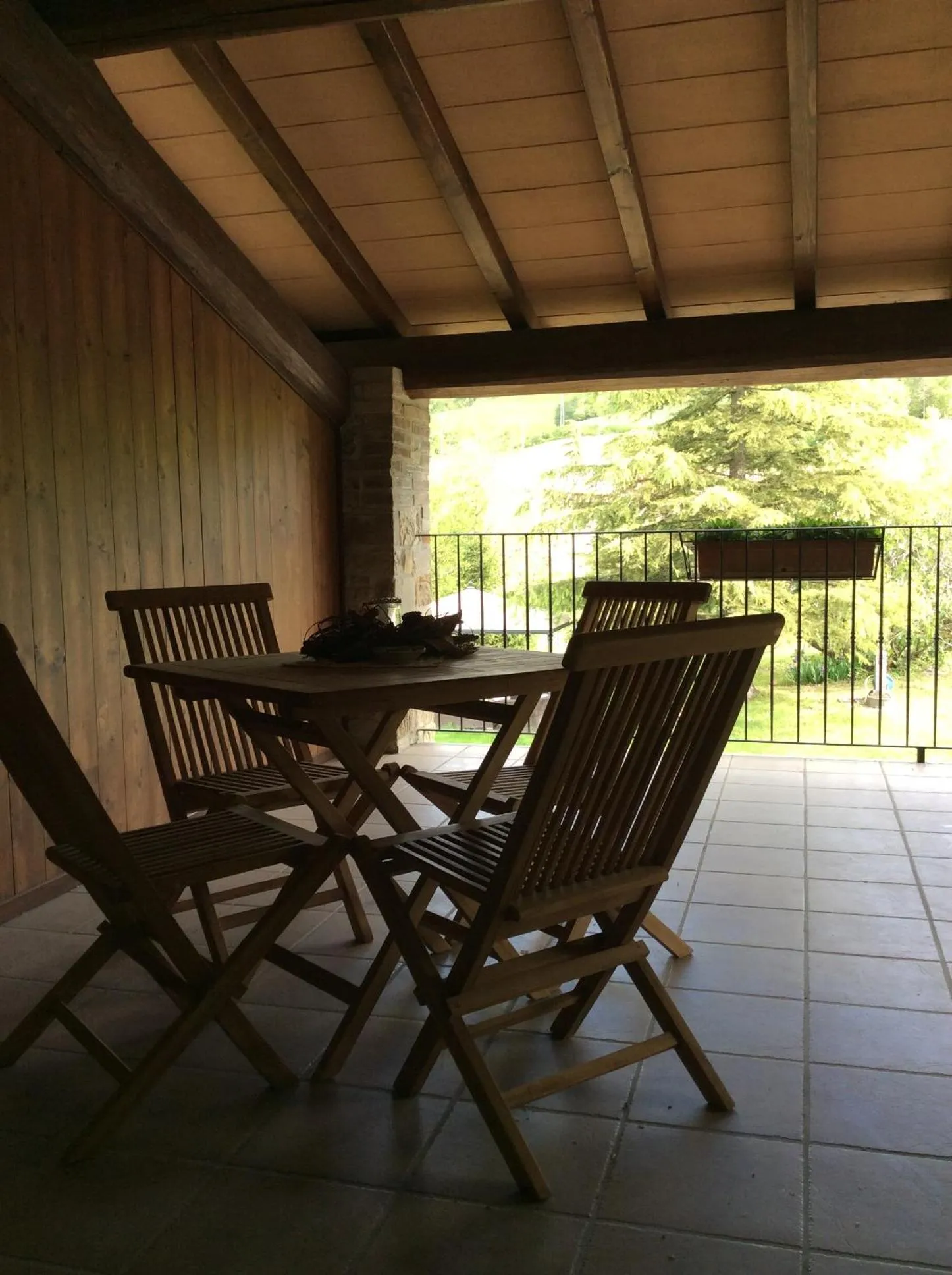 Balcony/Terrace in La Locanda nel vento