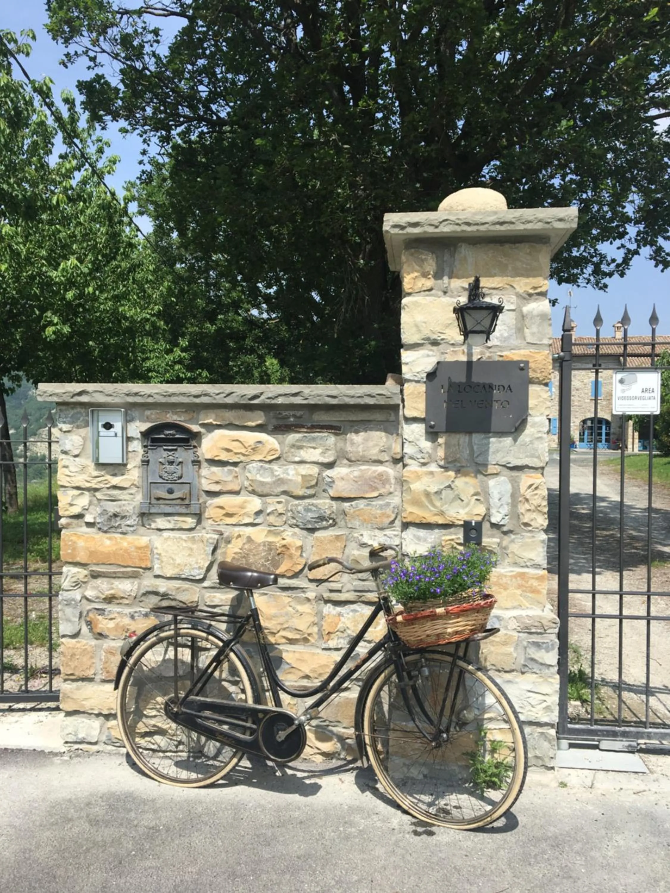 On site in La Locanda nel vento