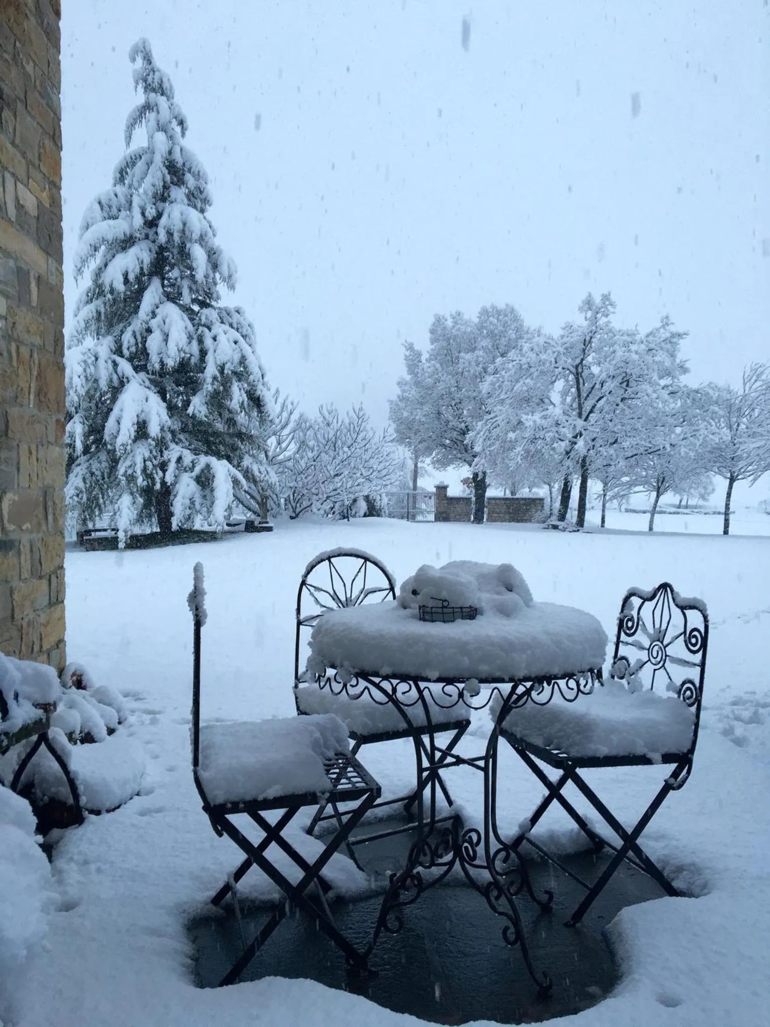 Winter in La Locanda nel vento