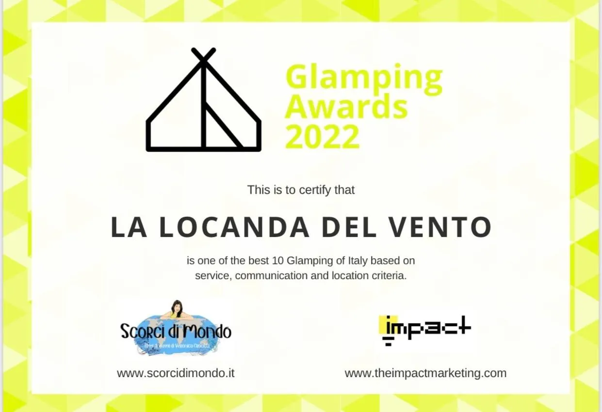 Logo/Certificate/Sign in La Locanda nel vento