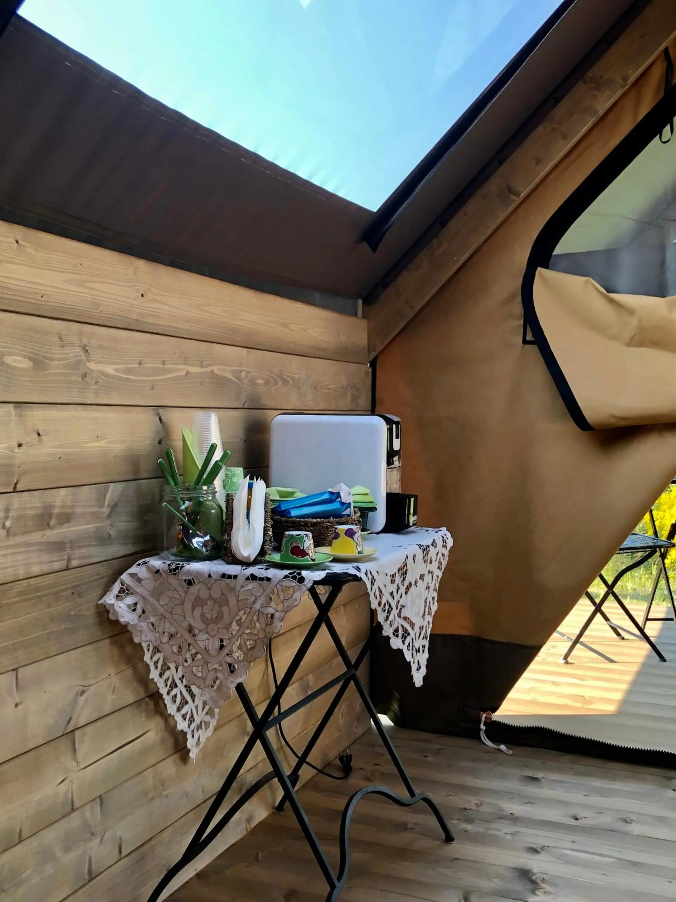 Coffee/tea facilities in La Locanda nel vento
