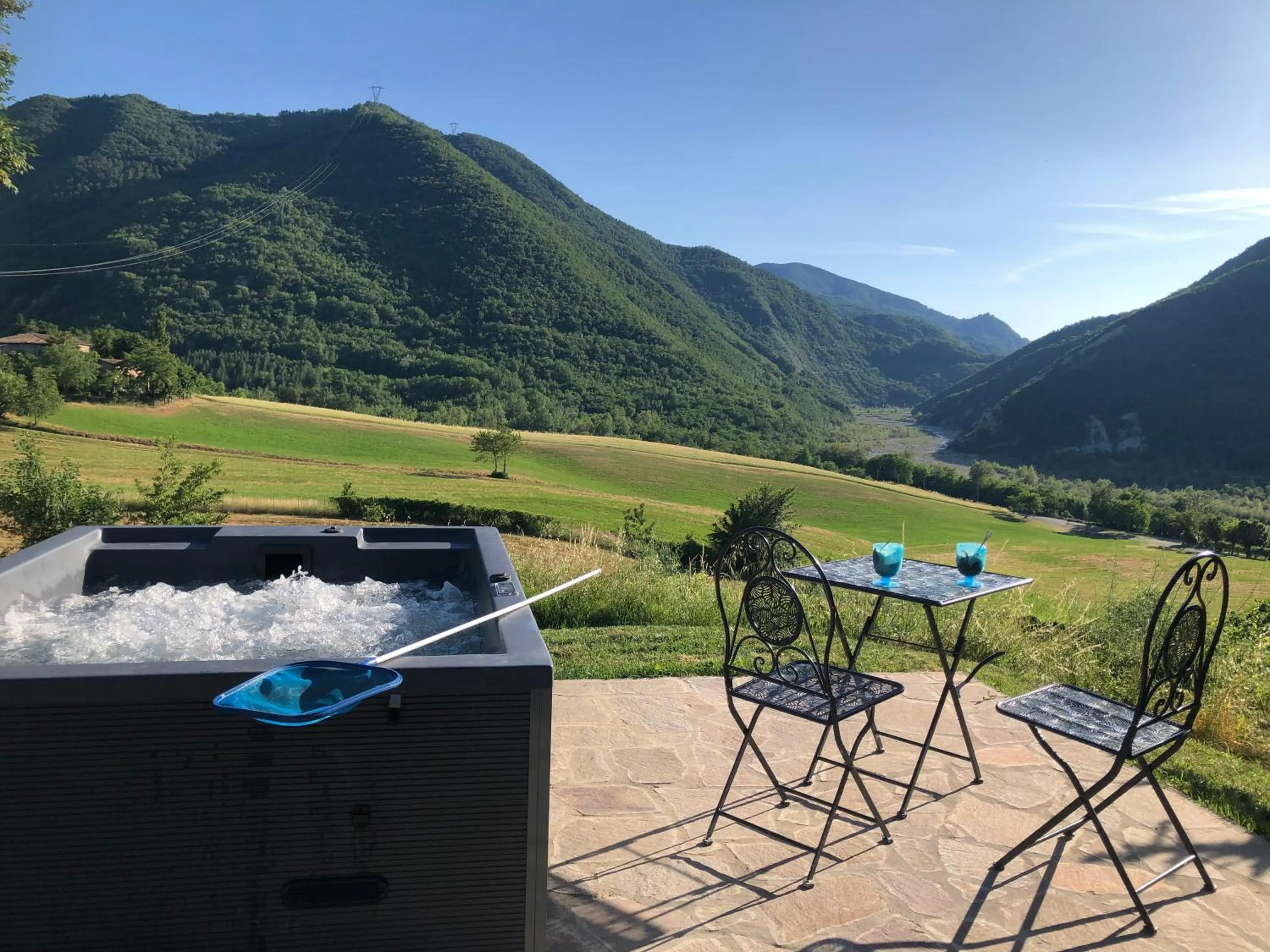 Hot Tub in La Locanda nel vento
