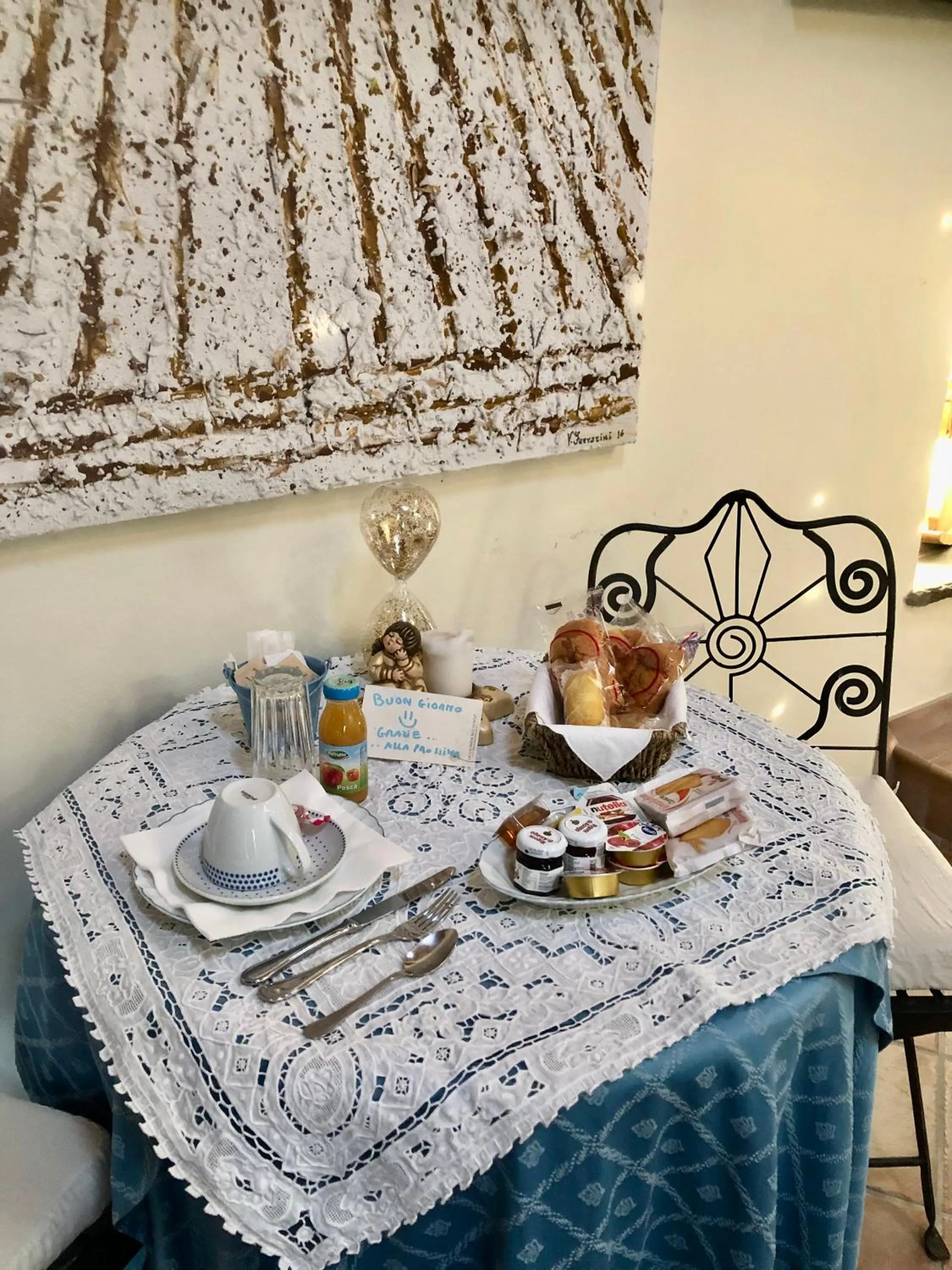 Breakfast in La Locanda nel vento