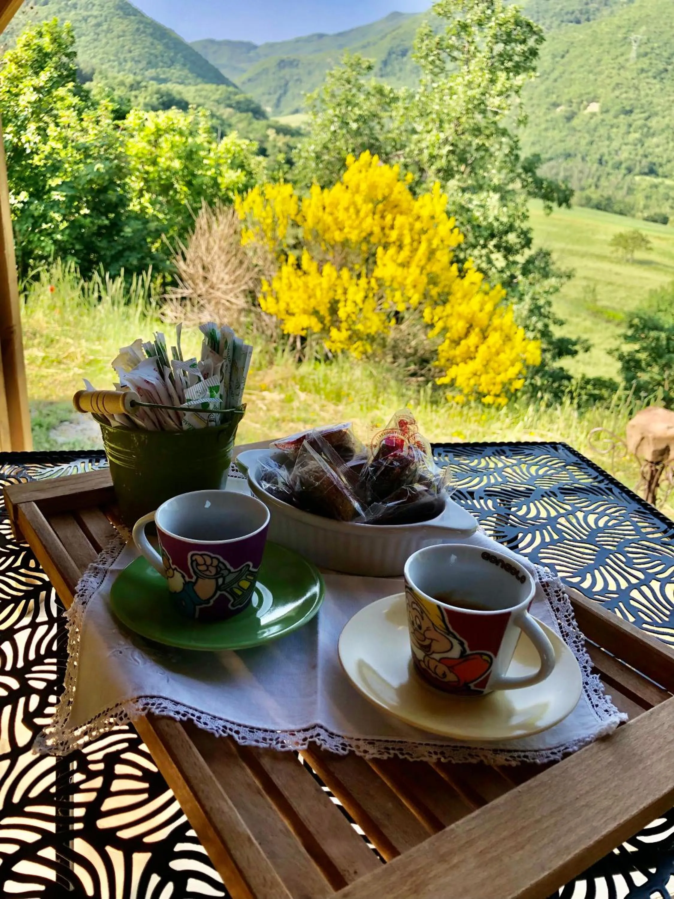 Breakfast in La Locanda nel vento