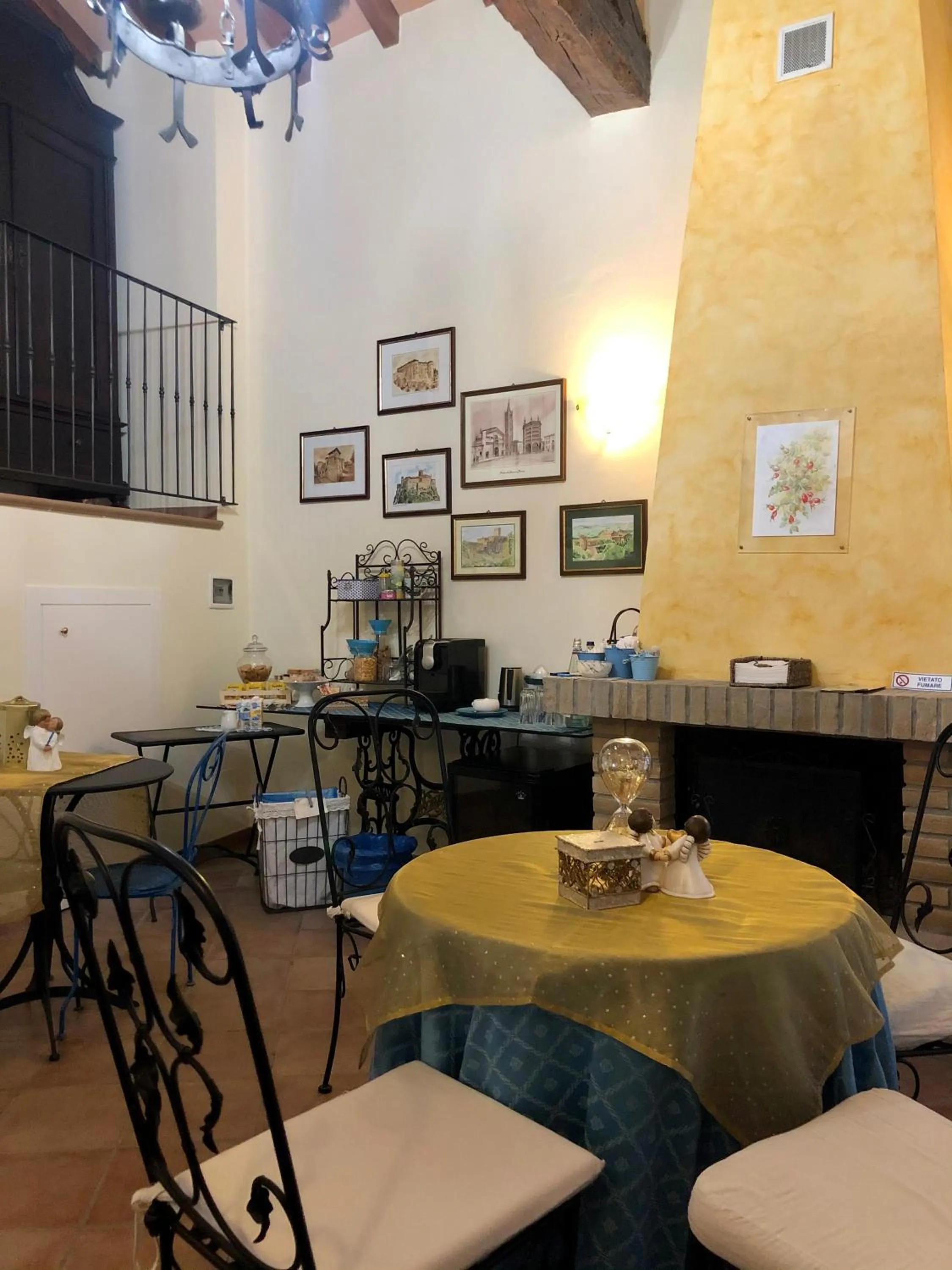 Breakfast in La Locanda nel vento