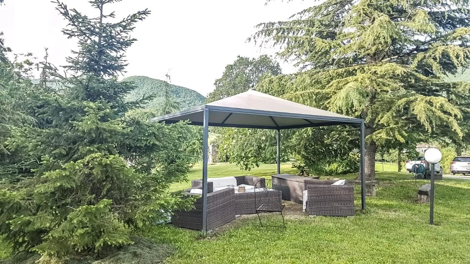 Garden in La Locanda nel vento