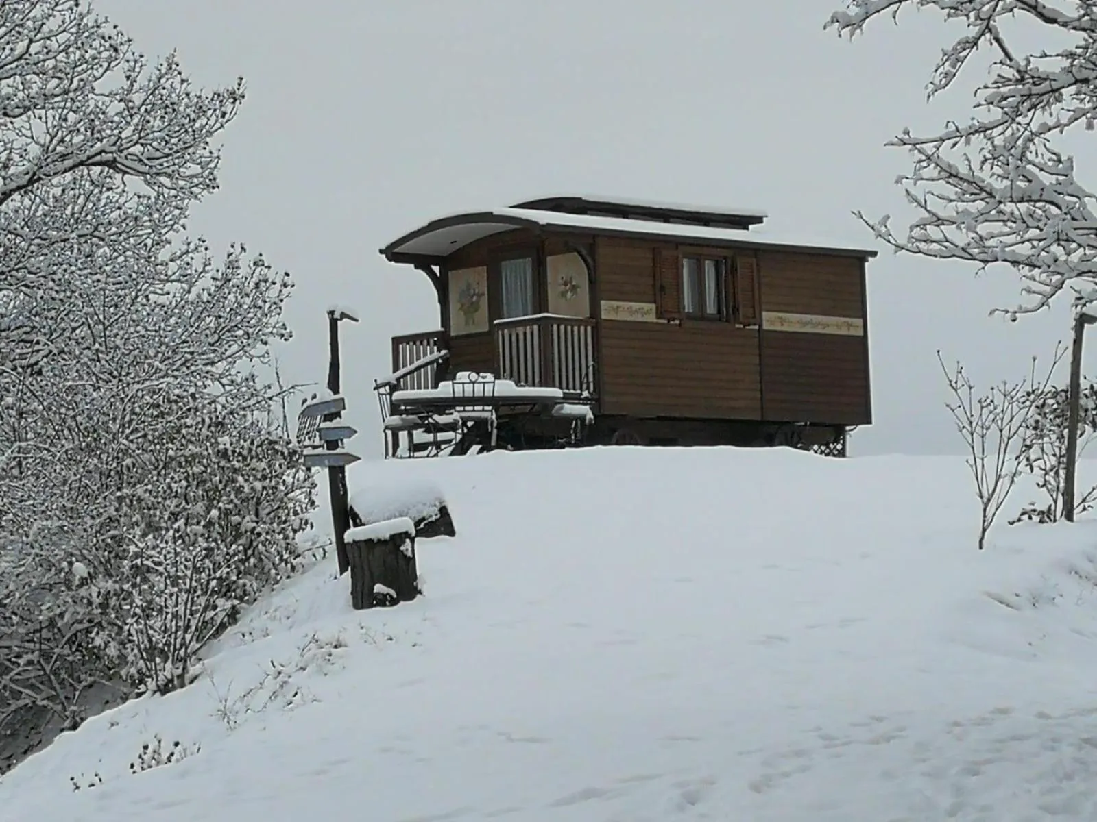 Winter in La Locanda nel vento