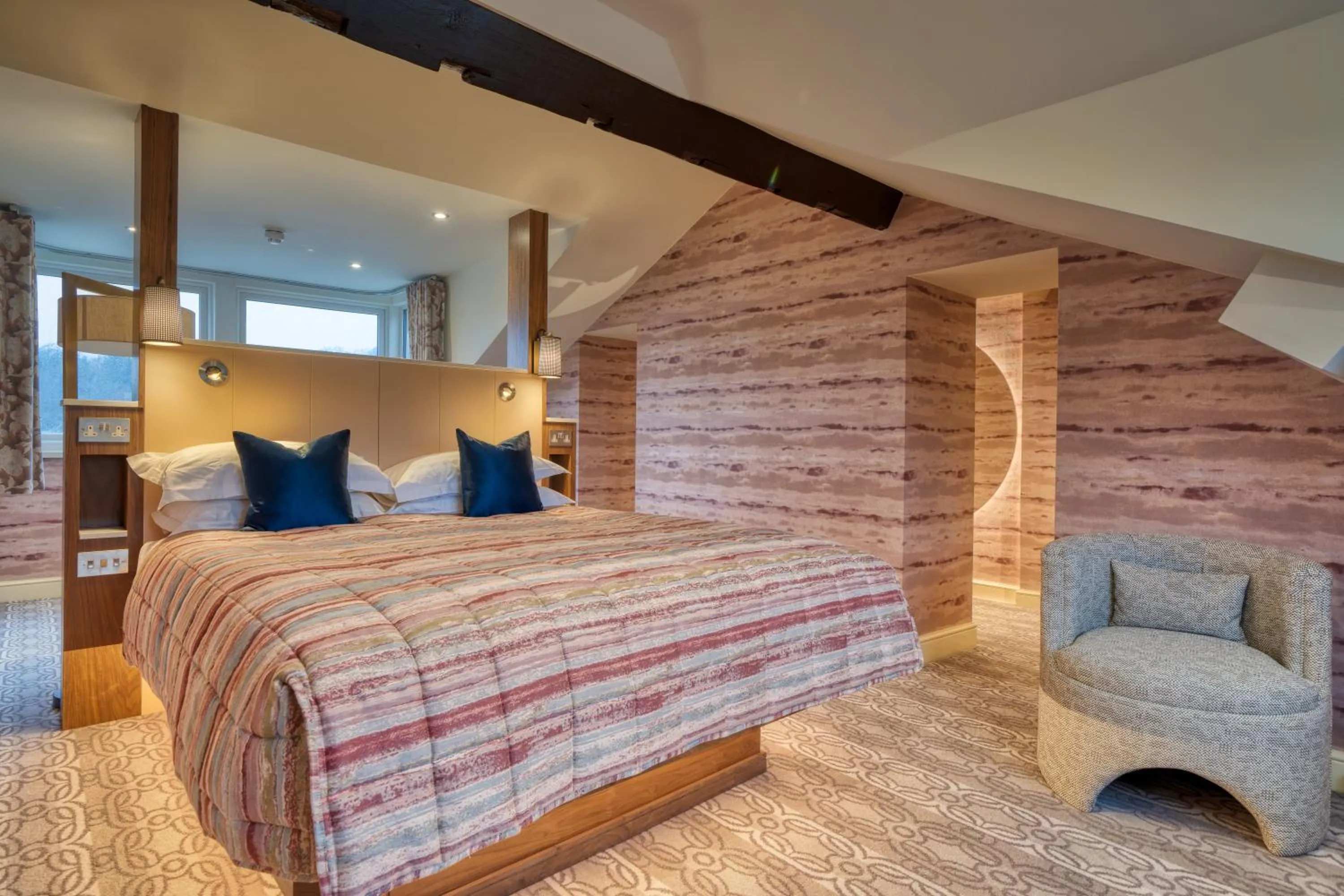 Bedroom, Bed in Ambleside Salutation Hotel & Spa