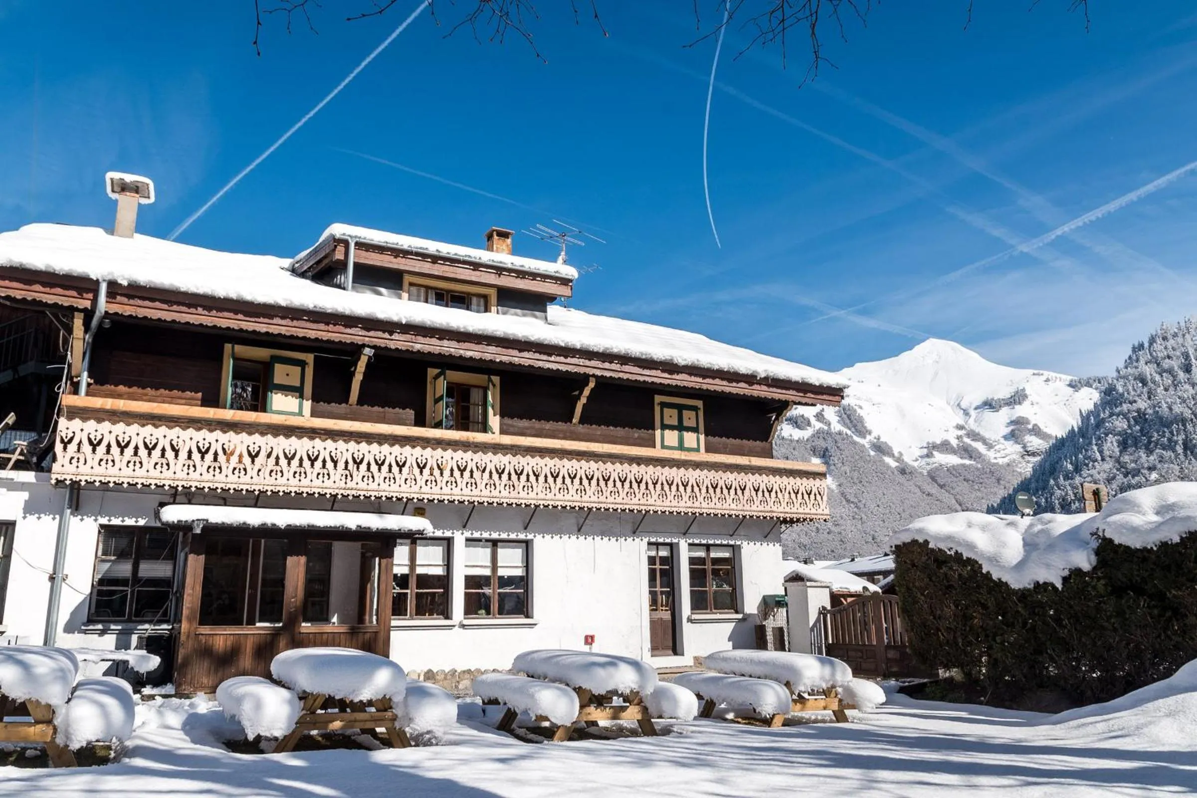 Property building in Nant Morzine