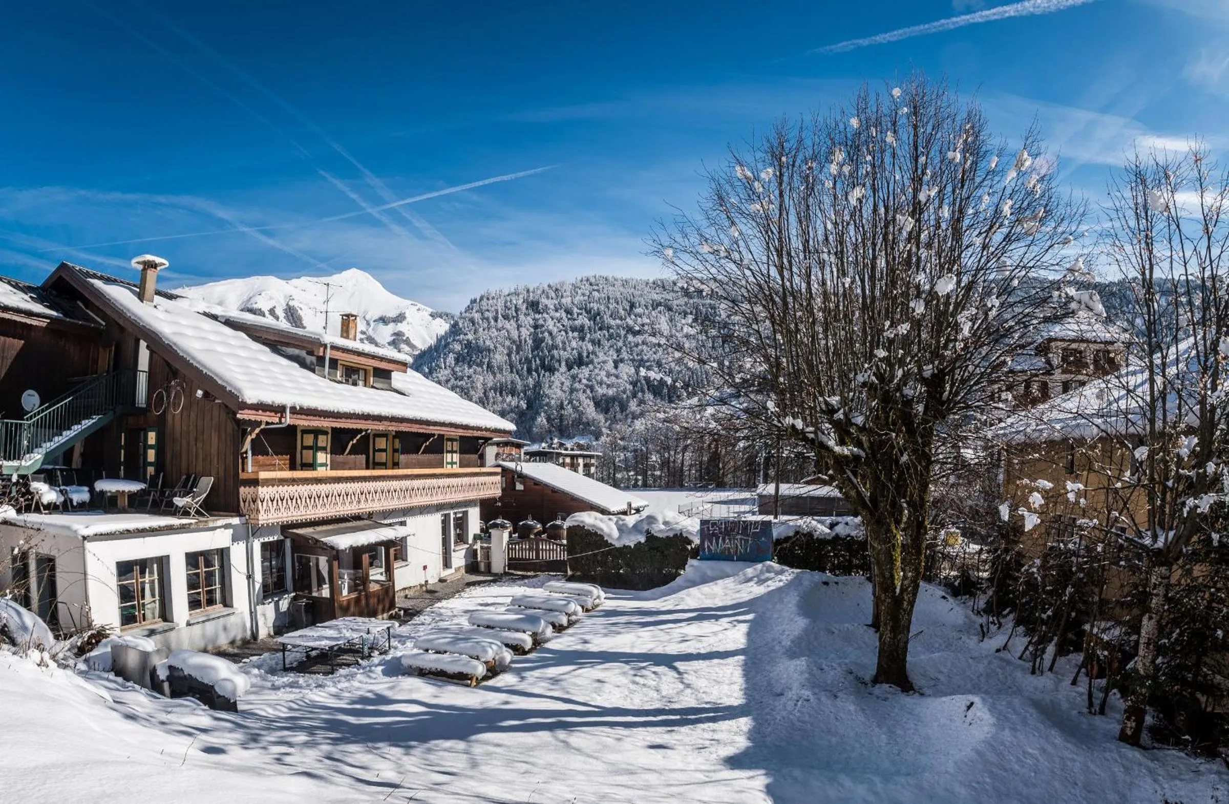 Property building in Nant Morzine