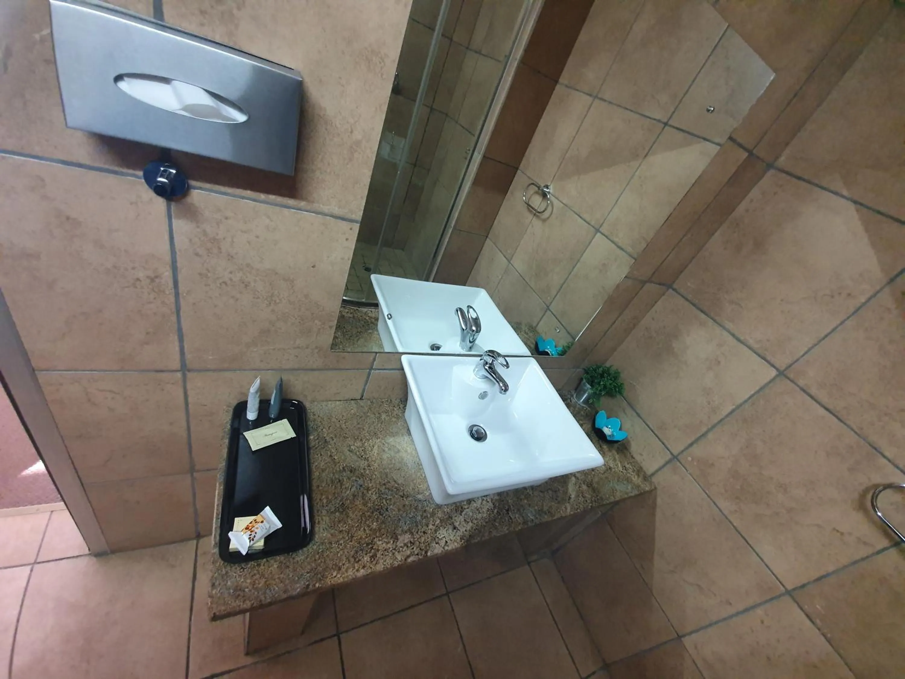 Bathroom in Leach Lodge