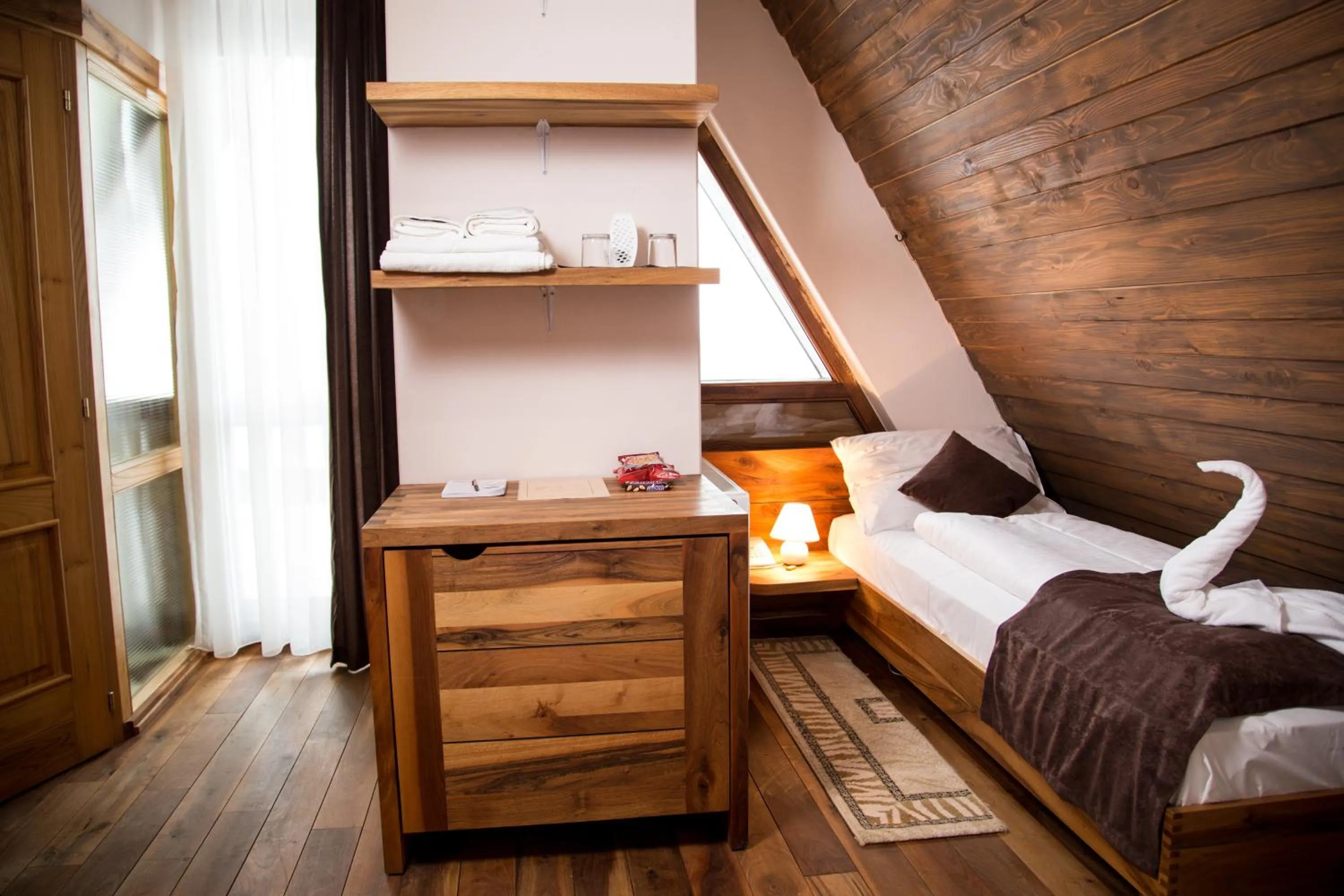 Bed in Hotel Babino Brdo