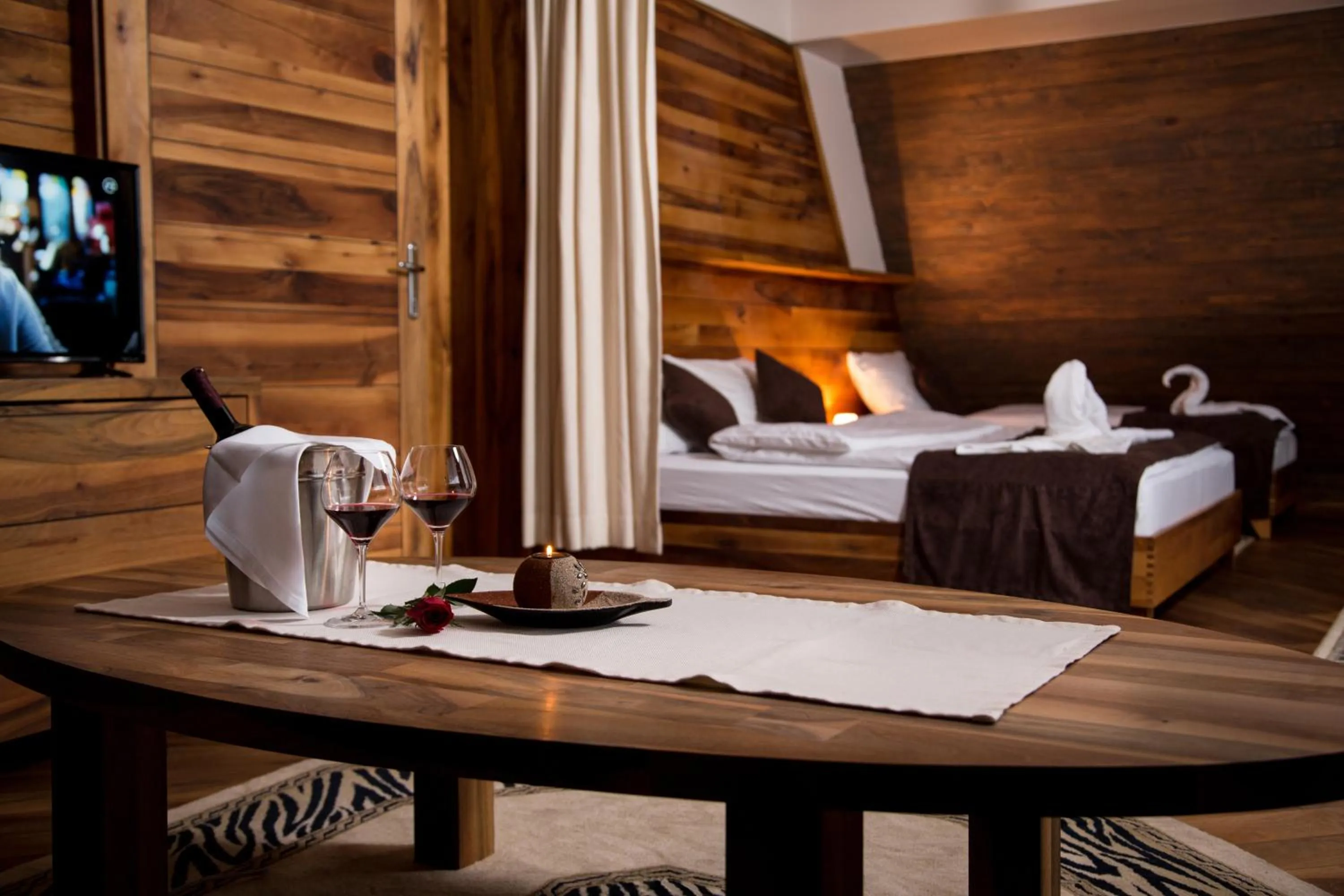 Bed in Hotel Babino Brdo