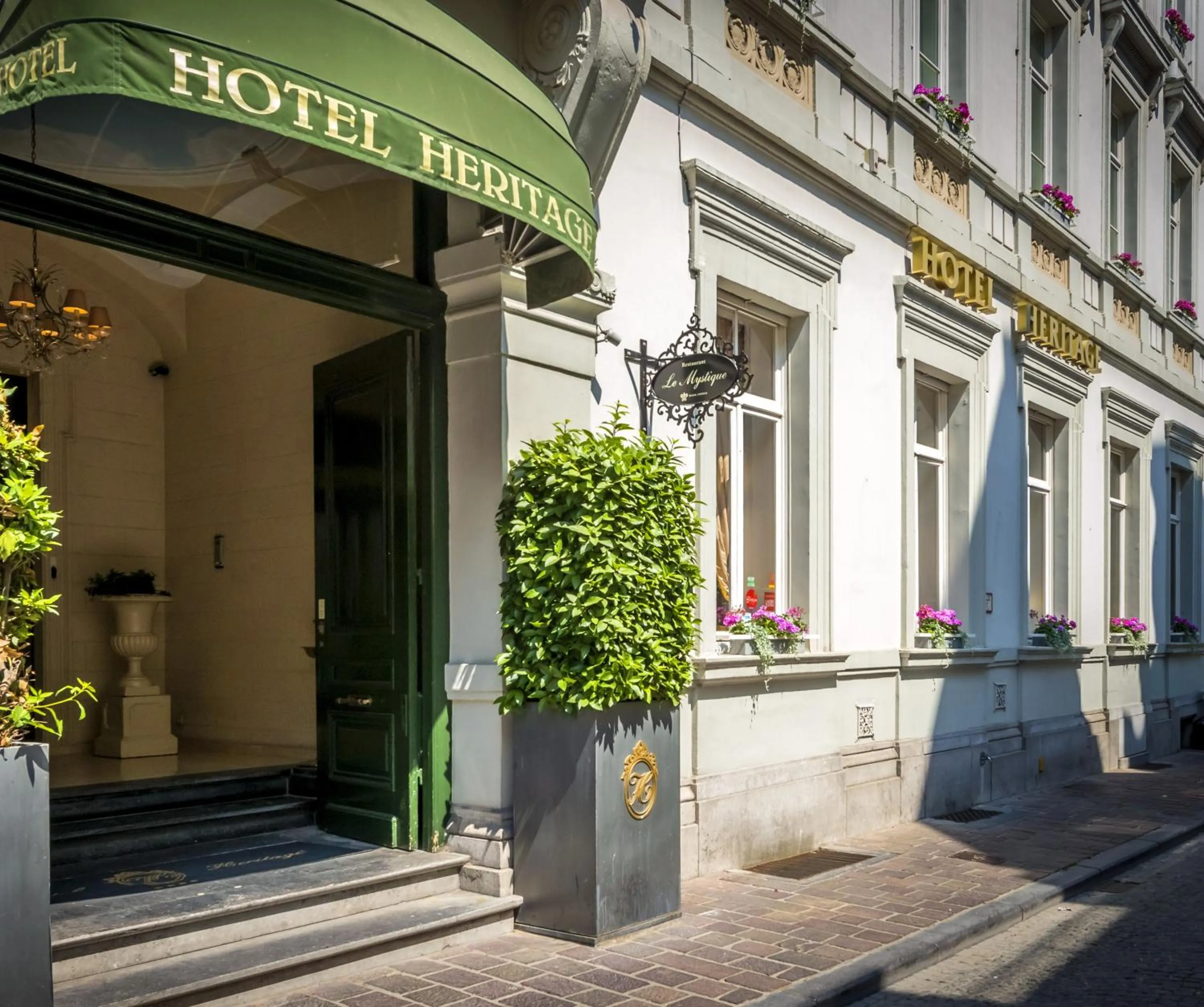 Facade/entrance in Relais & Châteaux Hotel Heritage