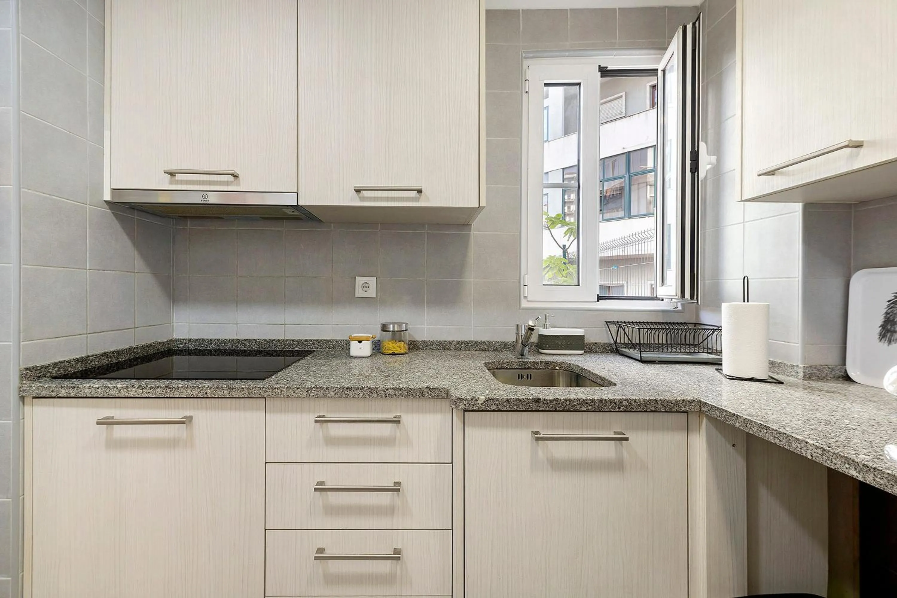 Kitchen or kitchenette in Apartamento Sapato