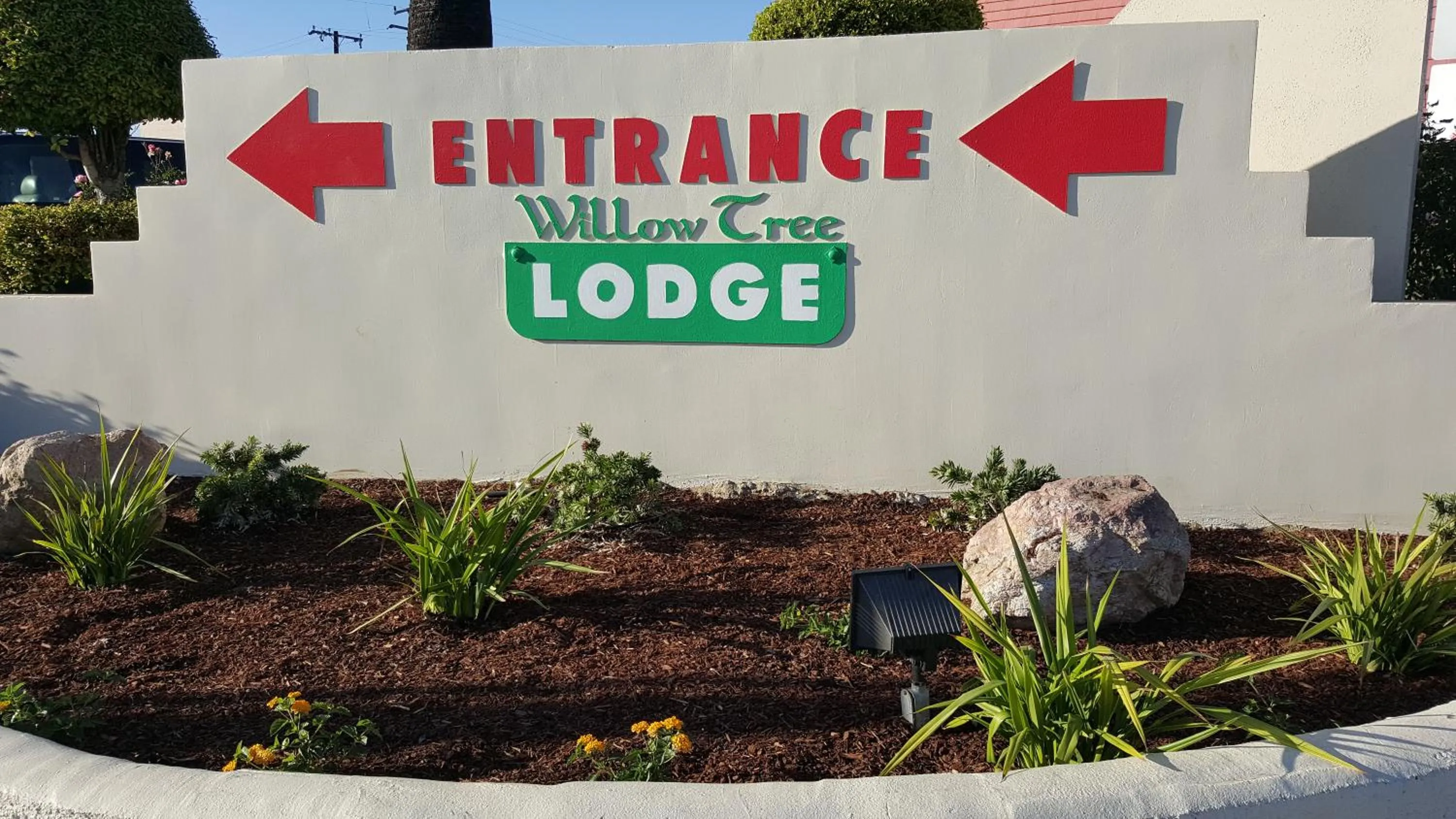 Property logo or sign in Willow Tree Lodge