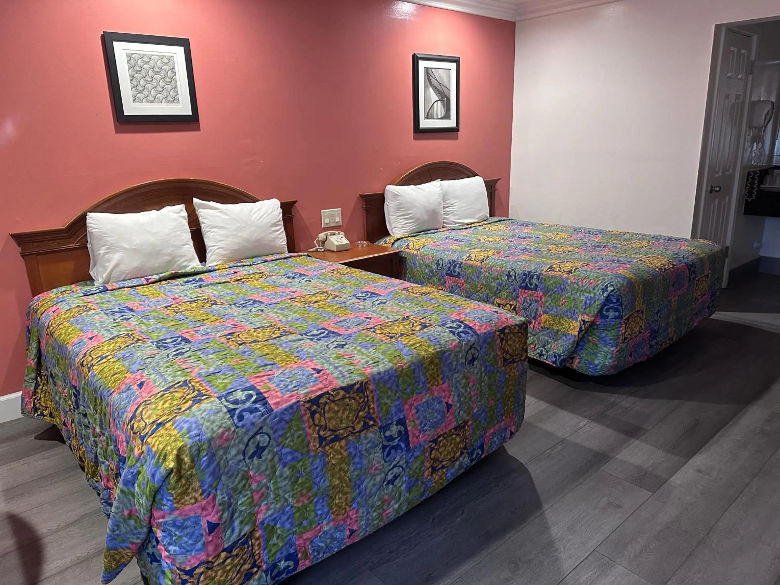 Bed in Willow Tree Lodge