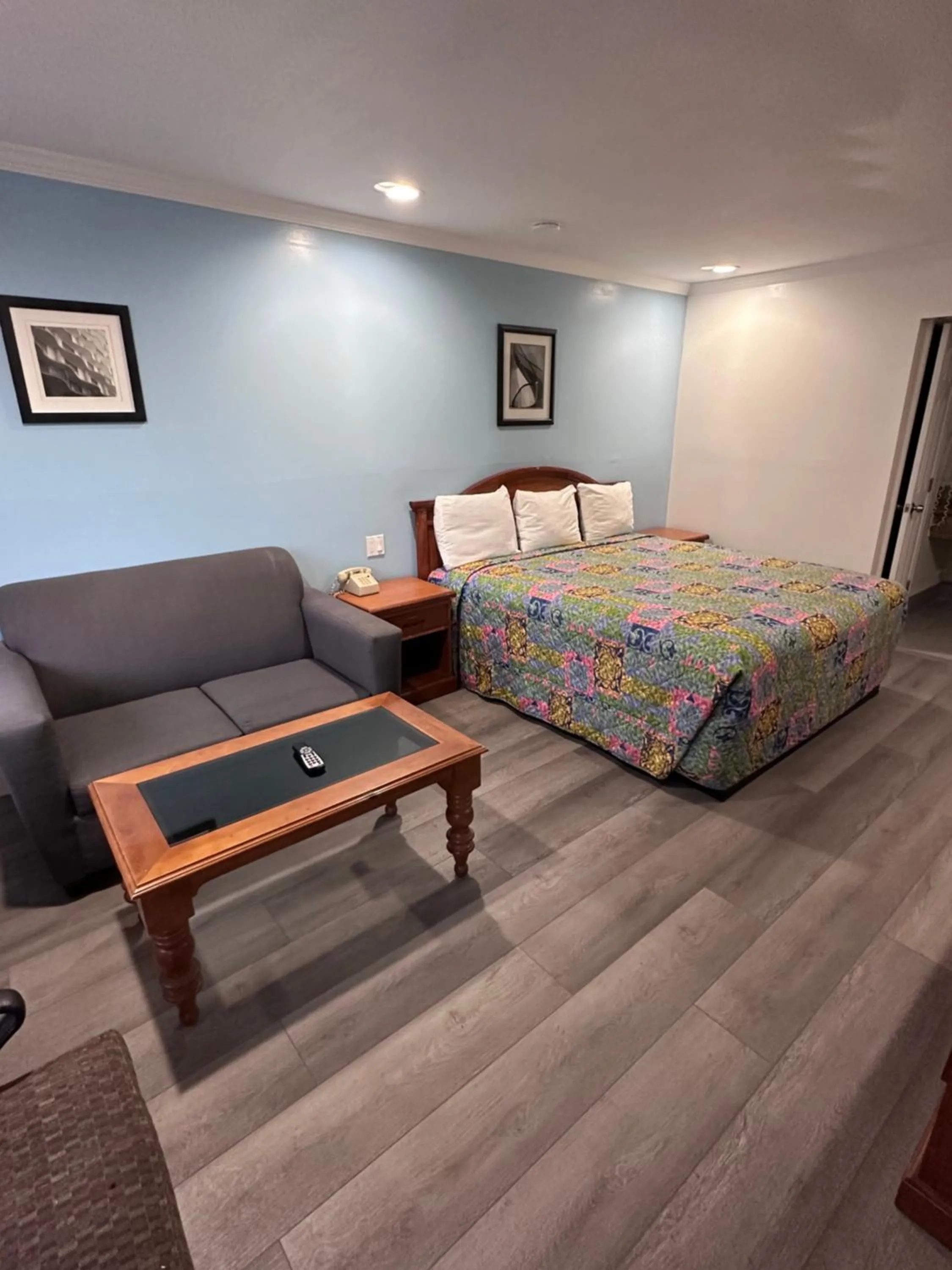 Bed in Willow Tree Lodge