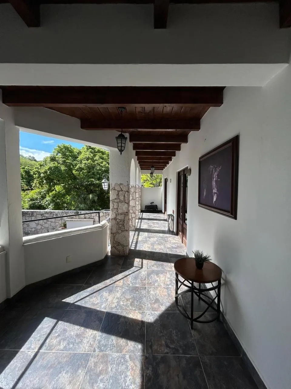 Patio in Hotel Boutique Rancho San Jorge
