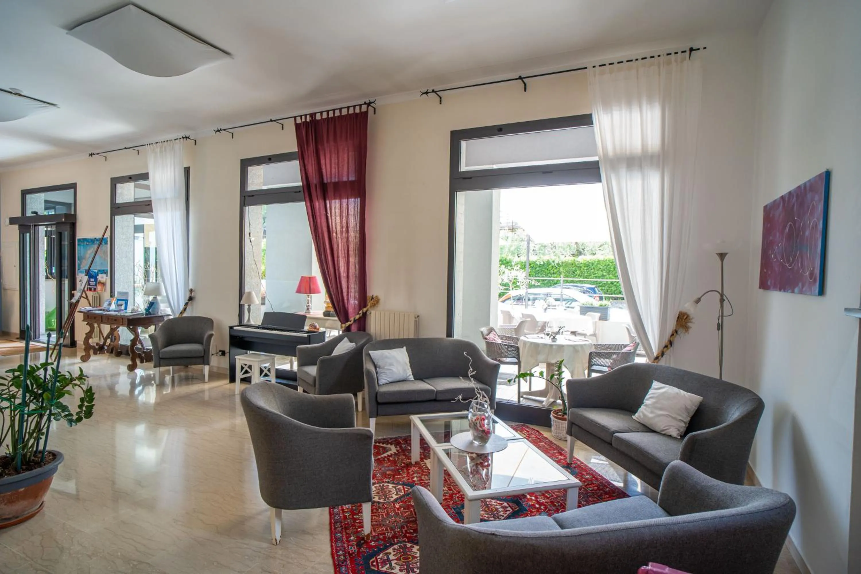 Lobby or reception in Residence La Palma