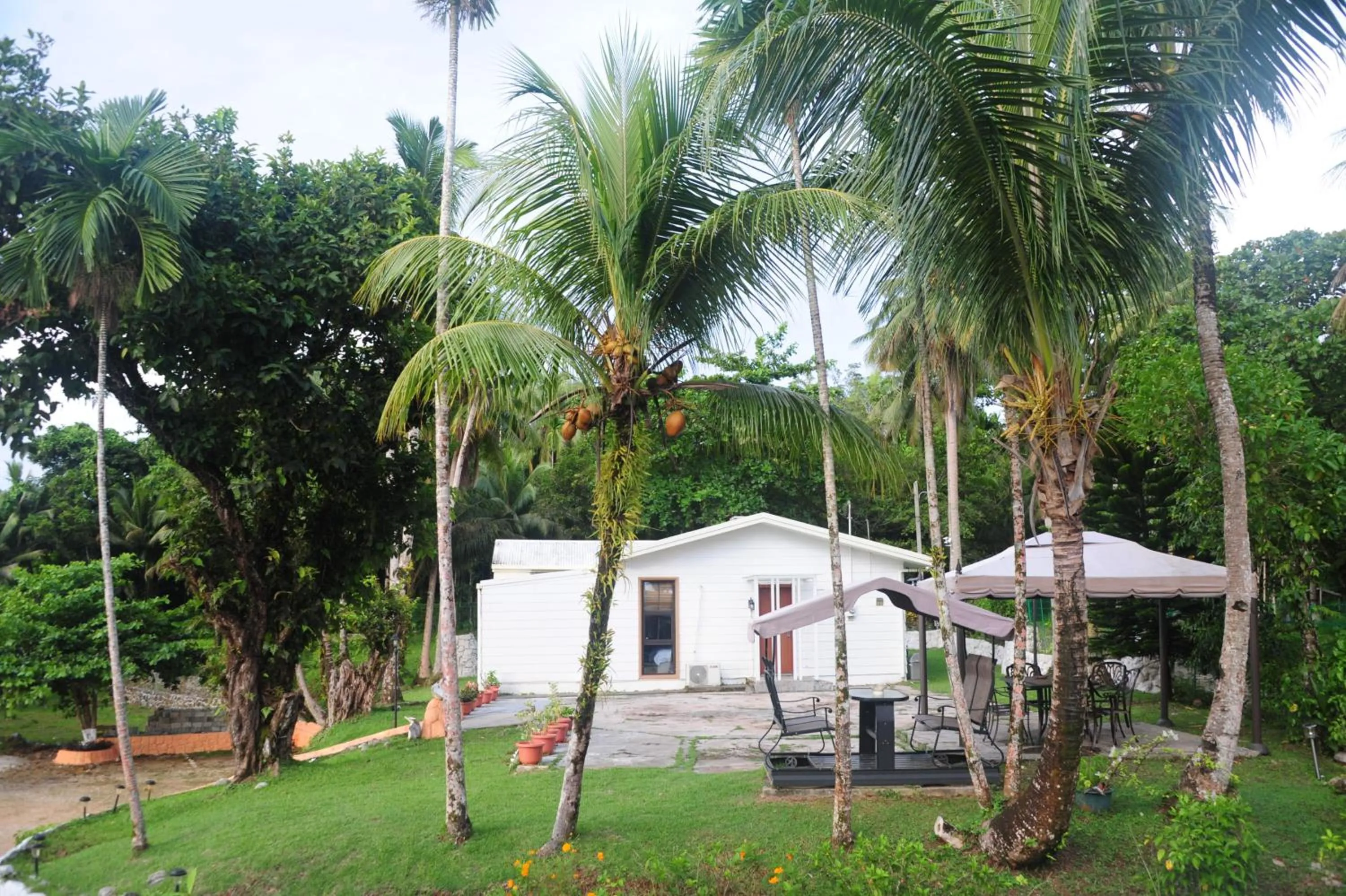 Natural landscape in Shell Villa apartel resort