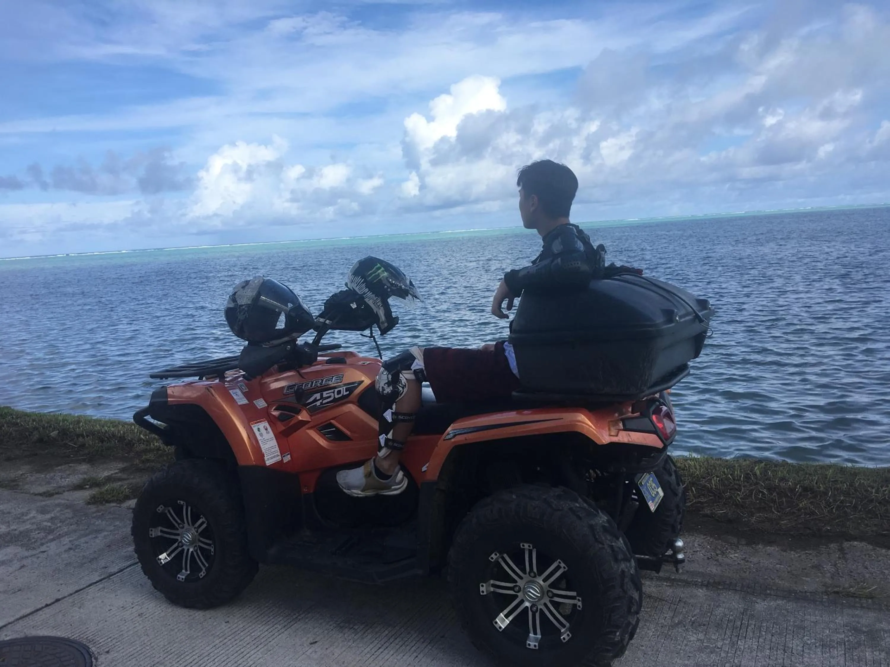 Sunrise in Shell Villa apartel resort