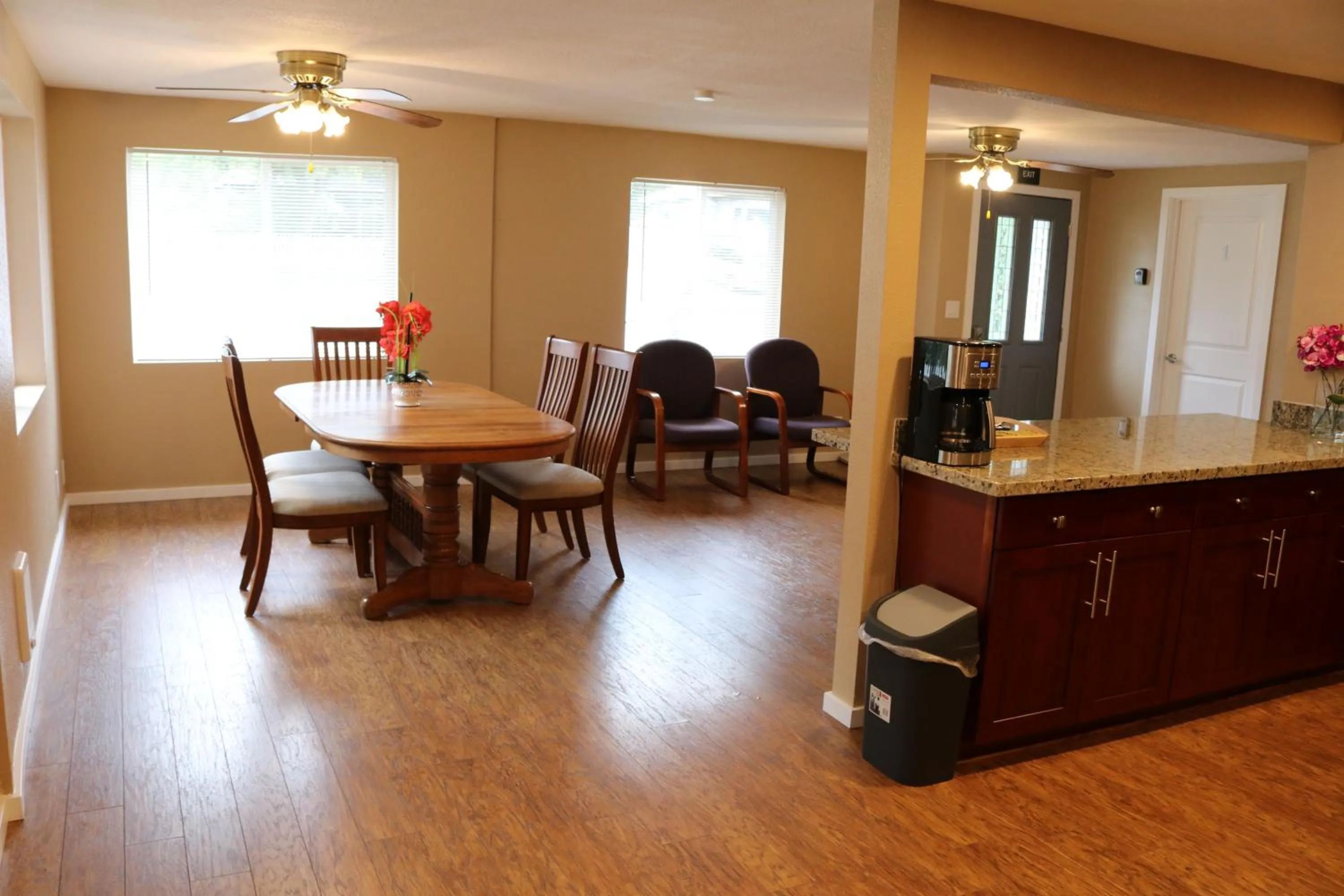 Kitchen or kitchenette in Quiet, clean and comfortable room