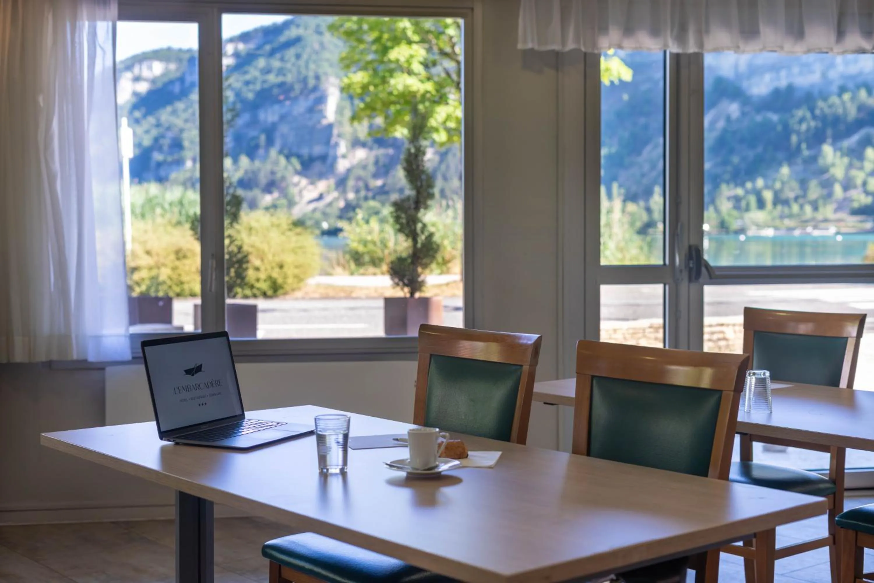 View (from property/room) in Logis Hotel L'Embarcadère