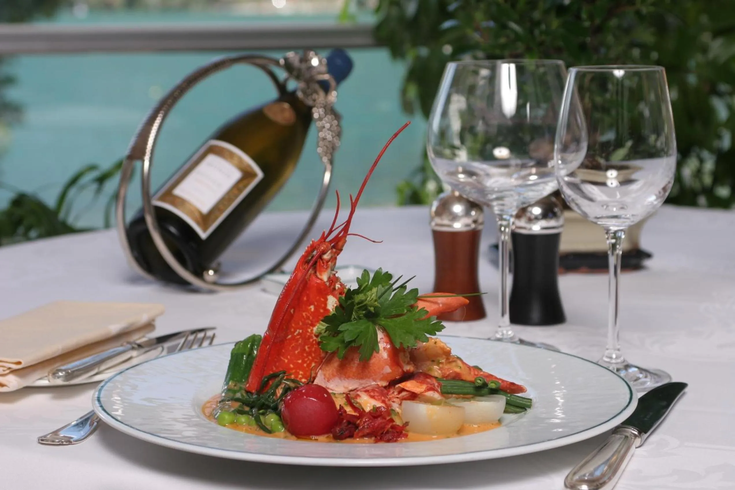 Restaurant/places to eat in Logis Hotel L'Embarcadère