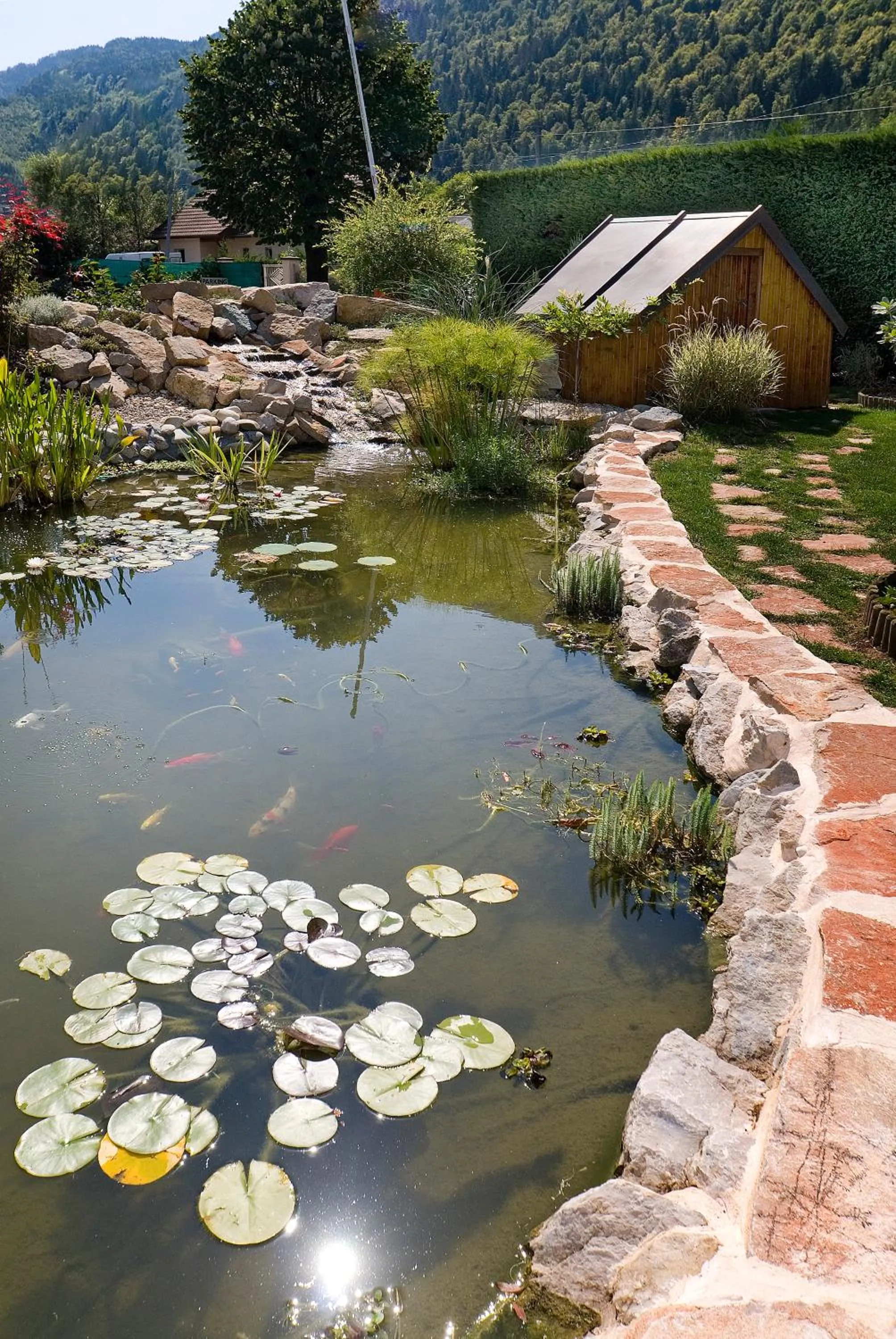 Natural landscape in Logis Hotel L'Embarcadère