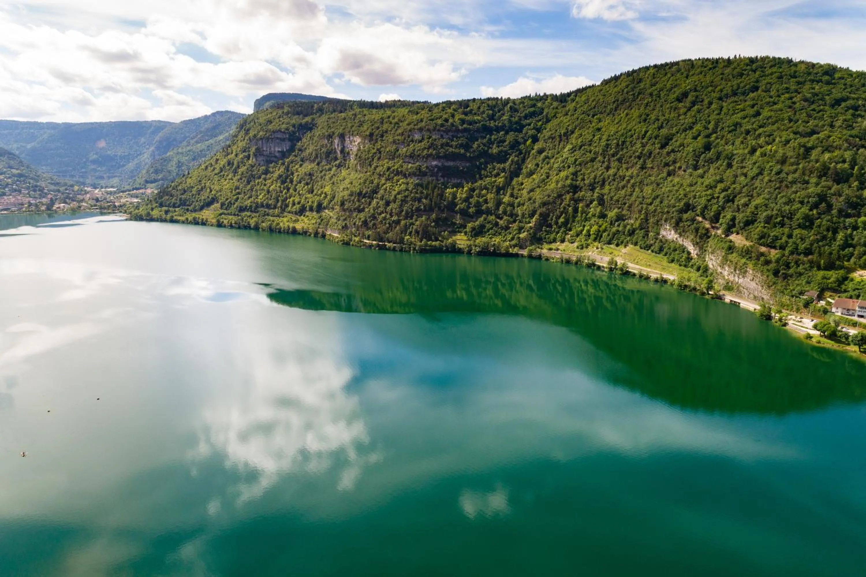 Natural landscape in Logis Hotel L'Embarcadère