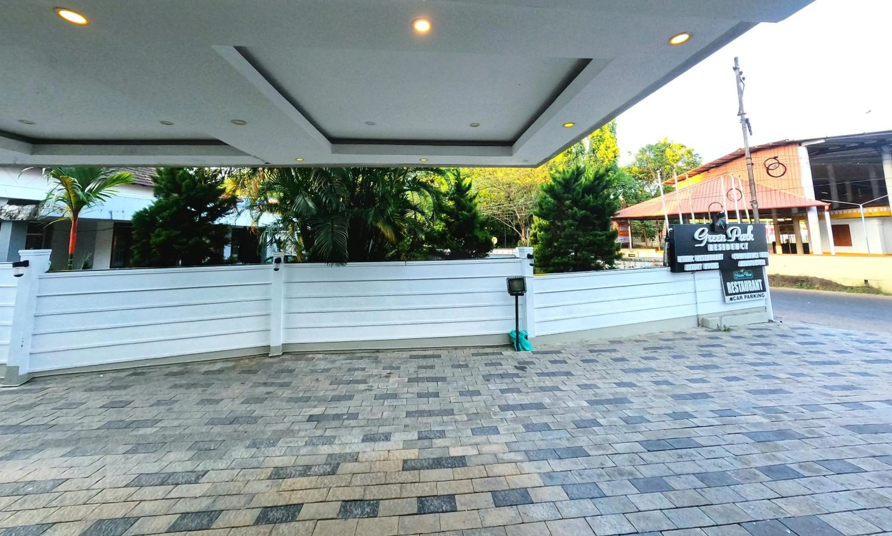 Property building in Green Park Residency